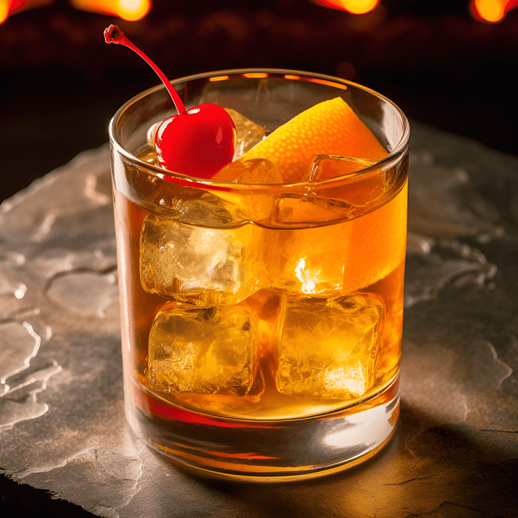 The Amaretto Stone Sour is a delightful blend of sweet, sour, and fruity flavors. The amaretto provides a rich almond sweetness, while the lemon juice and orange juice add a tangy citrus kick. The cocktail is smooth and refreshing, with a hint of warmth from the amaretto.