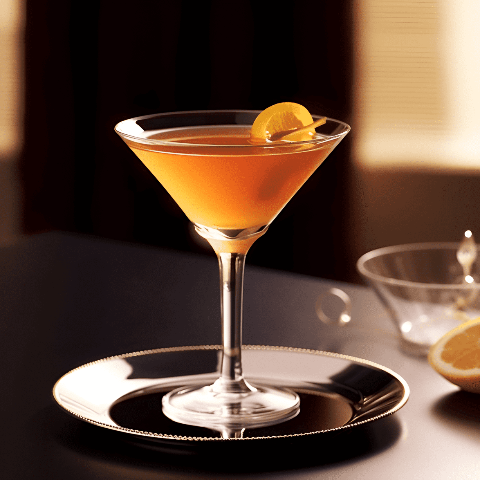 The Artillery cocktail has a bold, robust flavor profile with a perfect balance of sweetness and bitterness. It is strong, slightly sweet, and herbal with a hint of citrus.