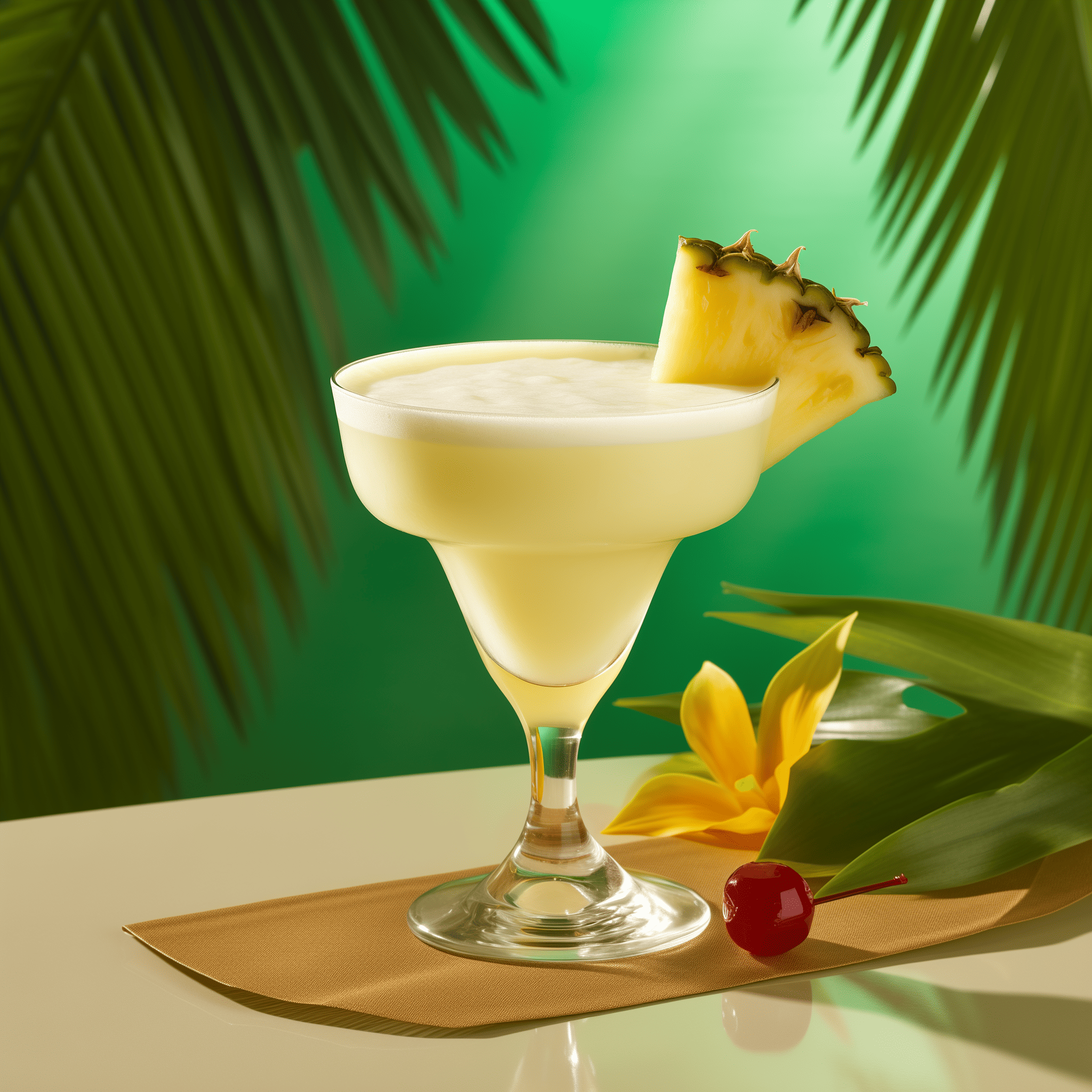 Bahia Cocktail Recipe - The Bahia cocktail offers a creamy, sweet, and tropical flavor profile with a subtle hint of coconut. The pineapple juice provides a tangy fruitiness that balances the richness of the coconut cream, while the white rum adds a smooth, spirited kick.
