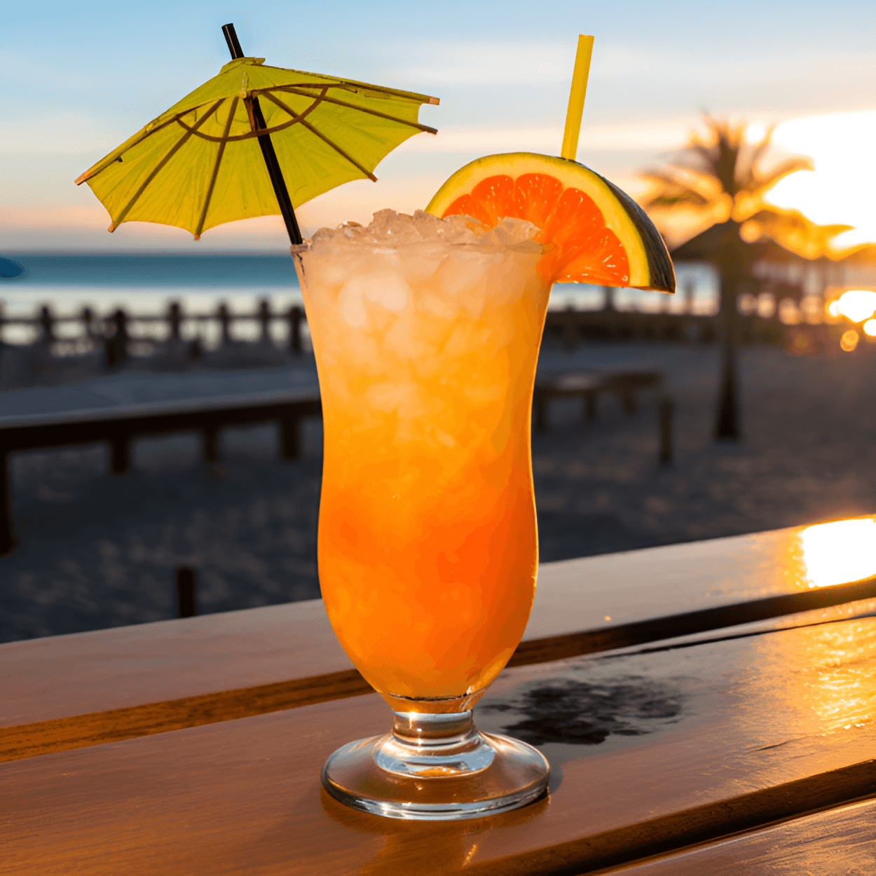 Bama Breeze Cocktail Recipe - The Bama Breeze is a sweet and fruity cocktail with a hint of sourness from the lime. It has a strong tropical flavor, thanks to the pineapple and orange juice, and the rum adds a nice kick.