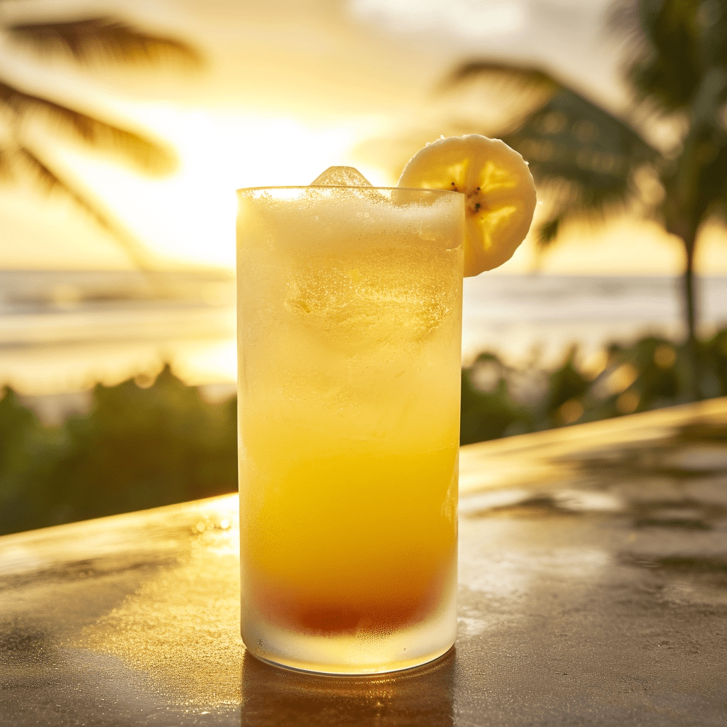 Banana Boat Cocktail Recipe - The Banana Boat is a sweet and creamy concoction with a tropical flair. The coconut rum provides a smooth, velvety base, while the banana liqueur adds a rich, fruity sweetness. The pineapple juice ties it all together with a tangy punch, making it a refreshing and indulgent treat.