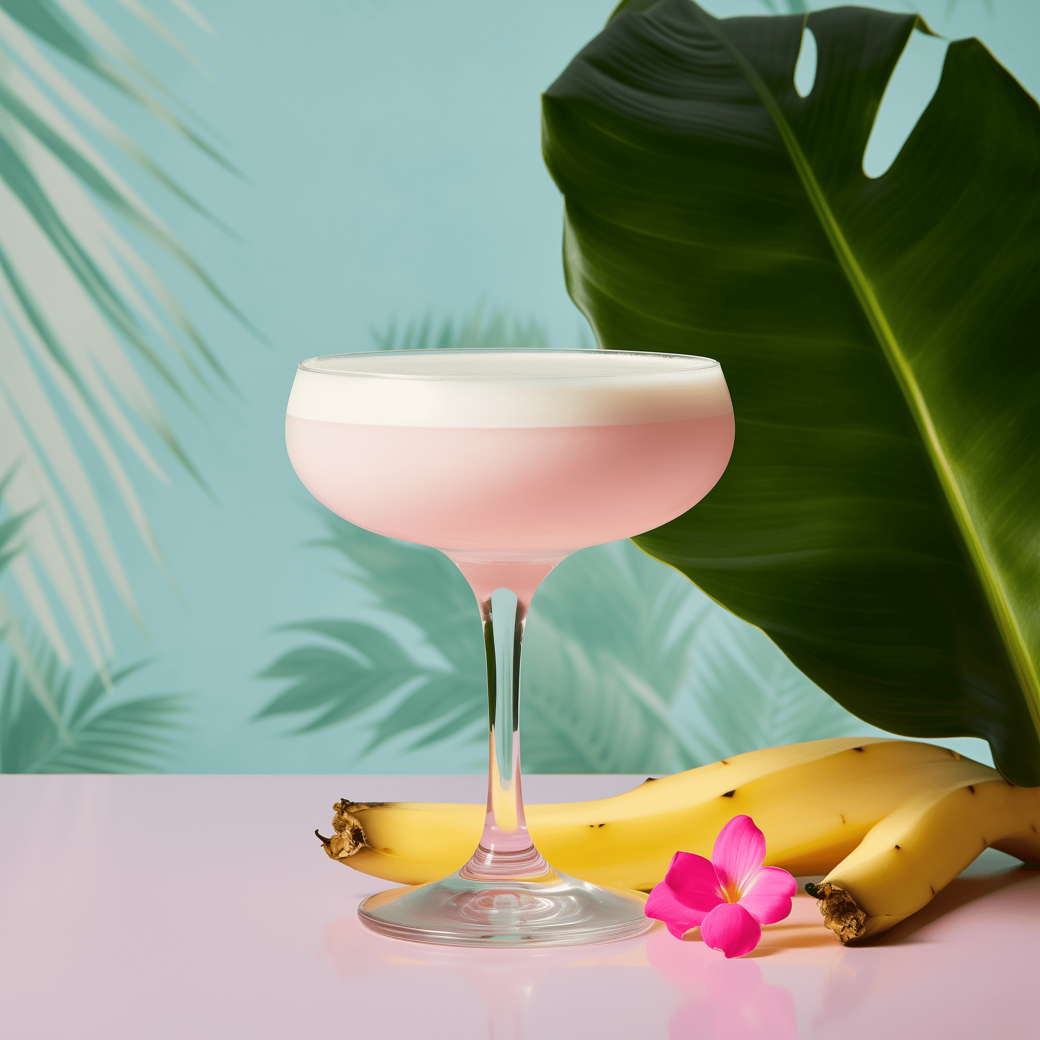 Banana Cow Cocktail Recipe - The Banana Cow is a creamy and rich cocktail with a sweet banana flavor that's balanced by the warmth of the rum. The grenadine adds a hint of tartness and a beautiful blush color, while the nutmeg provides a subtle spiciness that complements the overall profile.