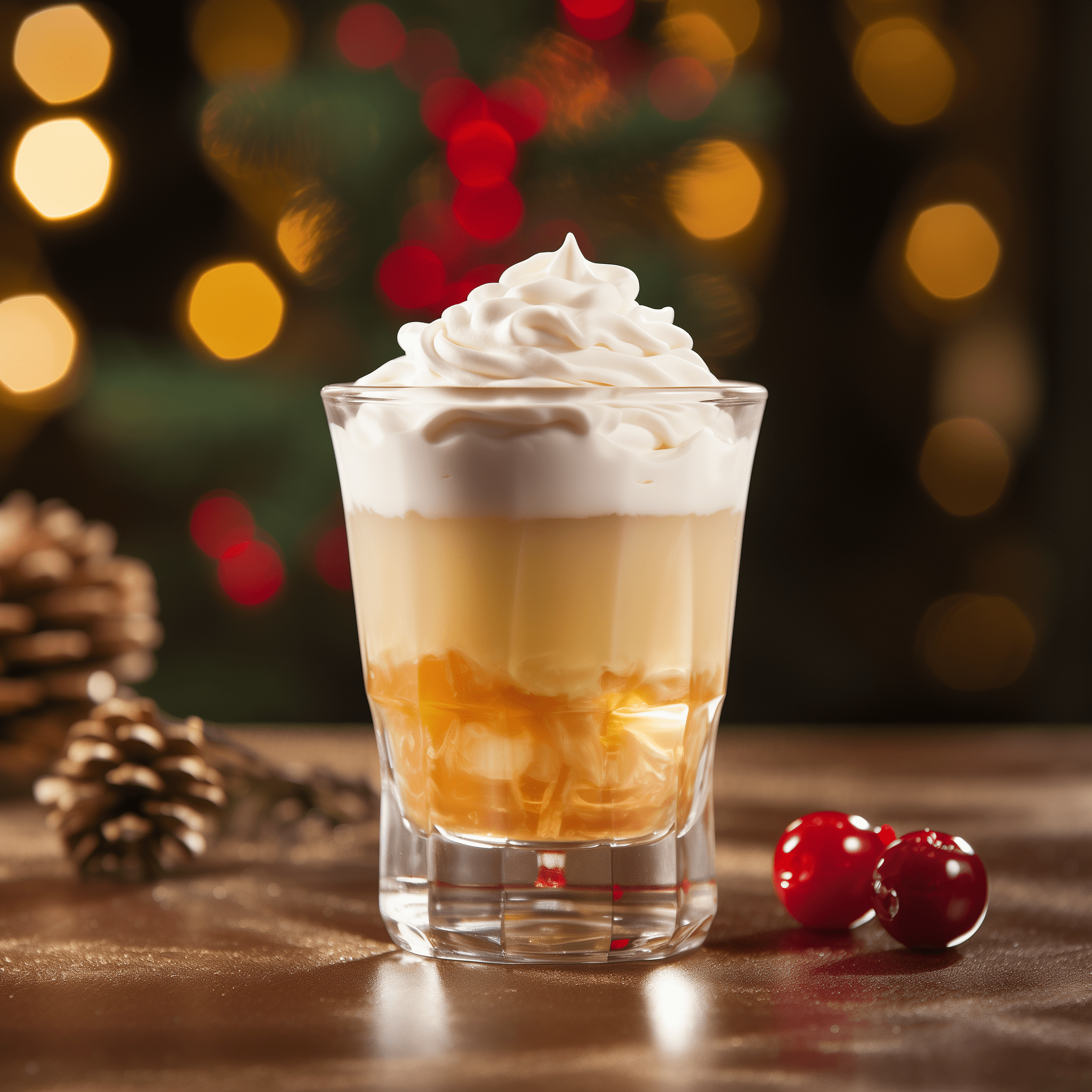 The Banana Split Shot is a sweet, creamy delight with a strong banana flavor complemented by the smoothness of whipped cream vodka. It's a rich and indulgent treat that's both comforting and playful.