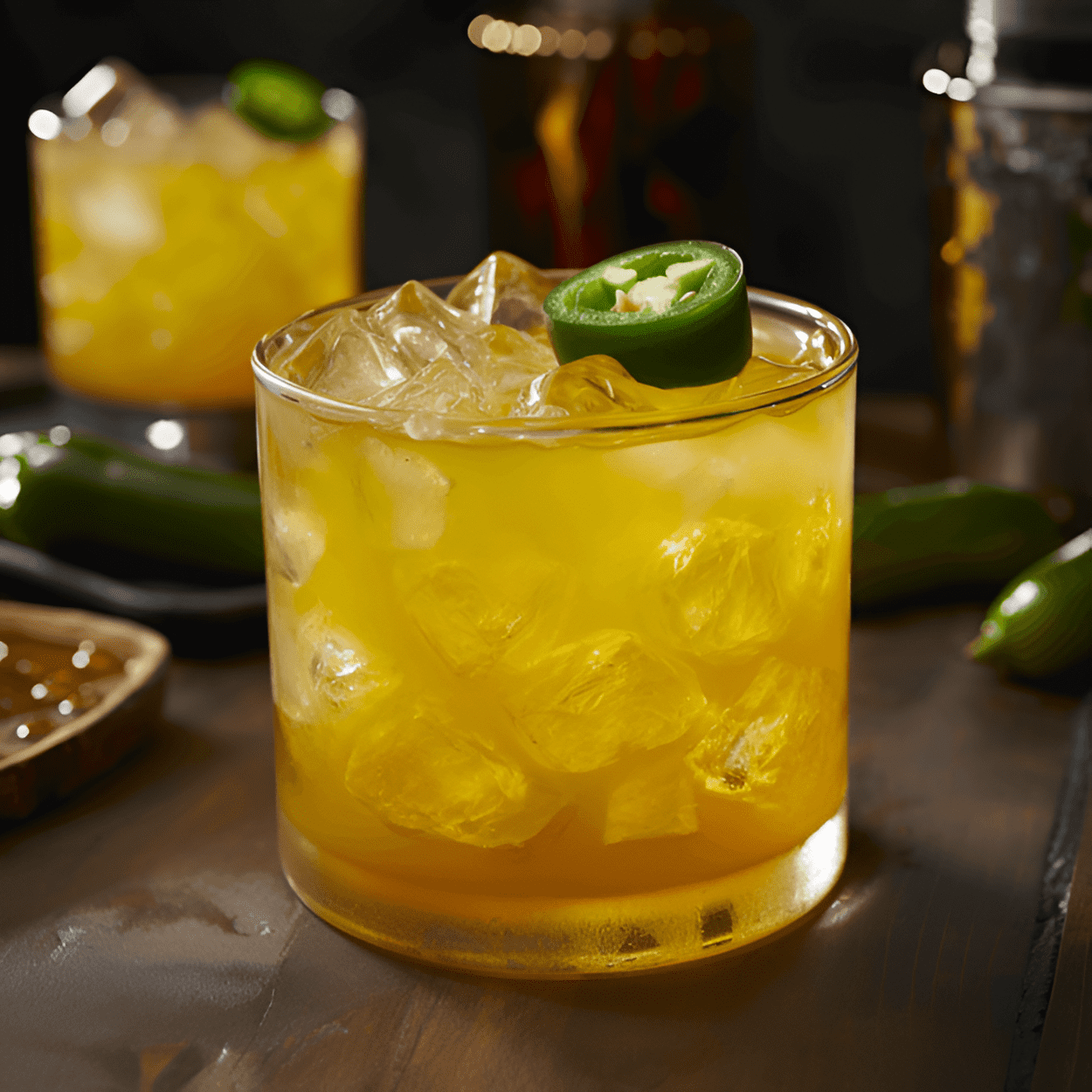 Bee Sting Cocktail Recipe - The Bee Sting cocktail is a delightful blend of sweet, sour, and spicy. The honey syrup provides a smooth sweetness, the lemon juice adds a refreshing tang, and the jalapeno gives it a surprising kick. It's a full-bodied cocktail with a complex flavor profile.