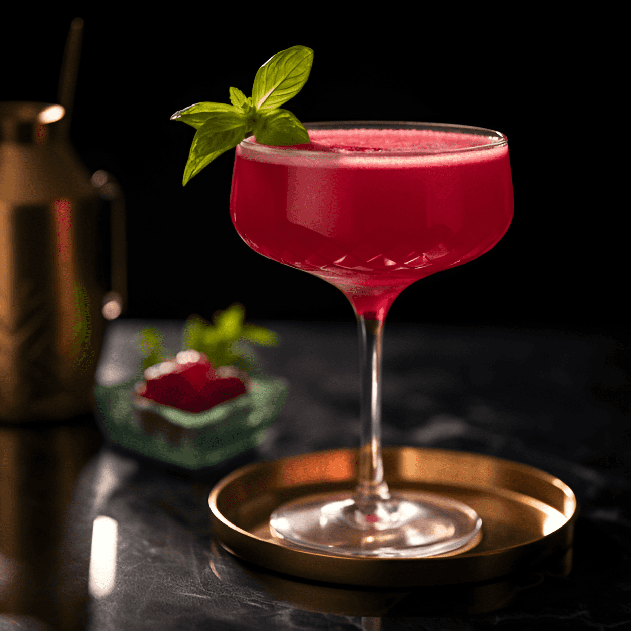 Beetroot Bliss Cocktail Recipe - The Beetroot Bliss is a refreshing cocktail with a unique, earthy taste. The sweetness of the beetroot juice is balanced by the tartness of the lemon and the smoothness of the vodka. It's a light, crisp, and slightly sweet cocktail with a hint of earthiness.