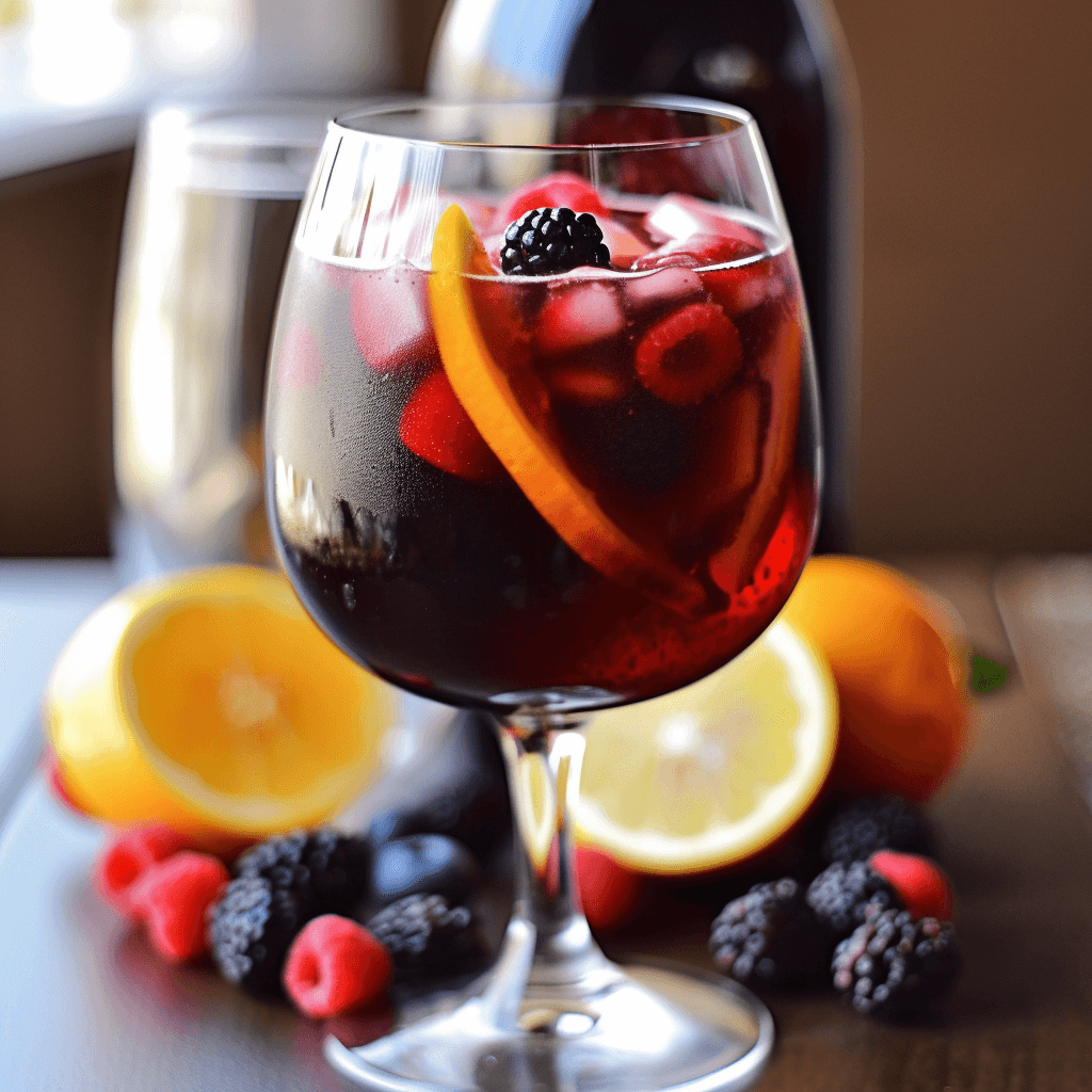 Berry Sangria Cocktail Recipe - Berry Sangria has a sweet, fruity, and slightly tart taste, with a refreshing and light body. The combination of berries, wine, and fruit juice creates a harmonious balance of flavors that is both invigorating and satisfying.