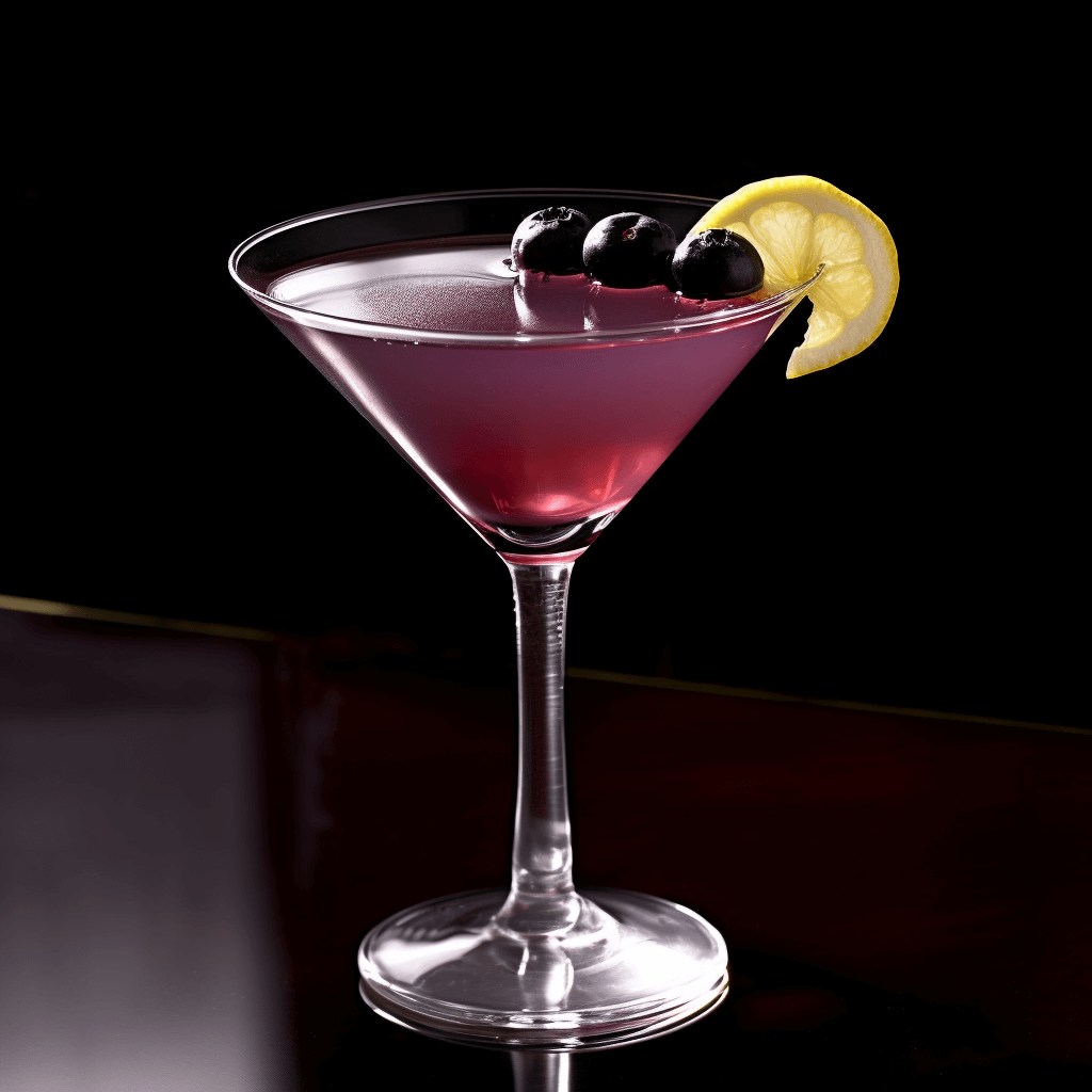Black Currant Martini Cocktail Recipe - The Black Currant Martini is a delightful balance of sweet, tart, and fruity flavors. The black currant liqueur adds a rich, deep fruitiness, while the vodka provides a clean, crisp backbone. The lemon juice adds a touch of brightness and acidity, making this cocktail both refreshing and indulgent.