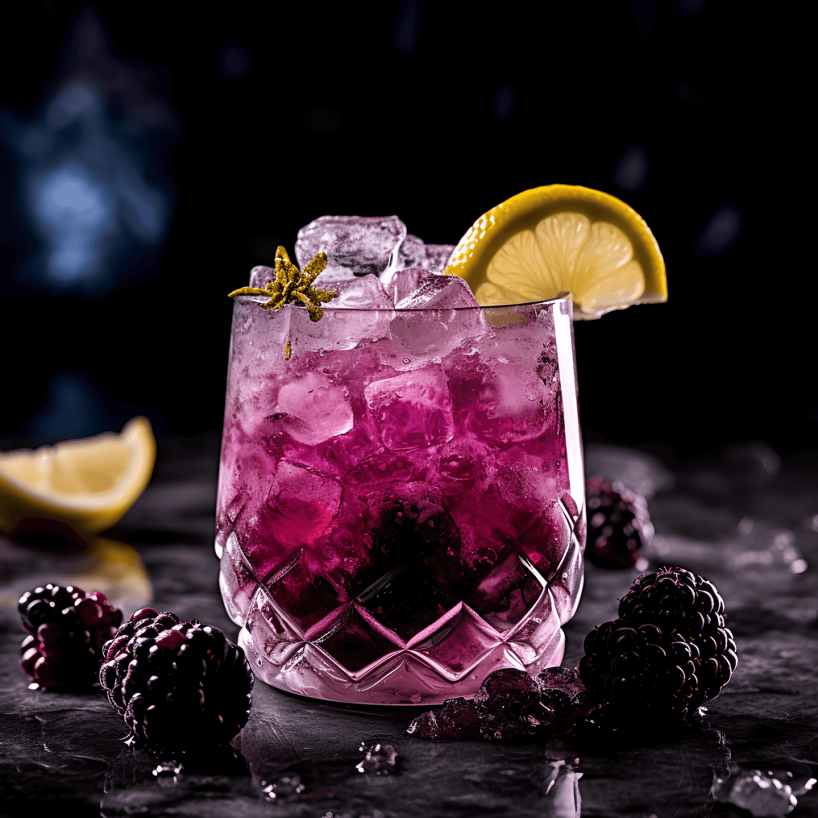 The Blackberry Bramble is a sweet, fruity, and refreshing cocktail with a tangy kick from the lemon juice. It has a well-balanced flavor profile, making it a perfect choice for those who enjoy both sweet and sour notes in their cocktails.