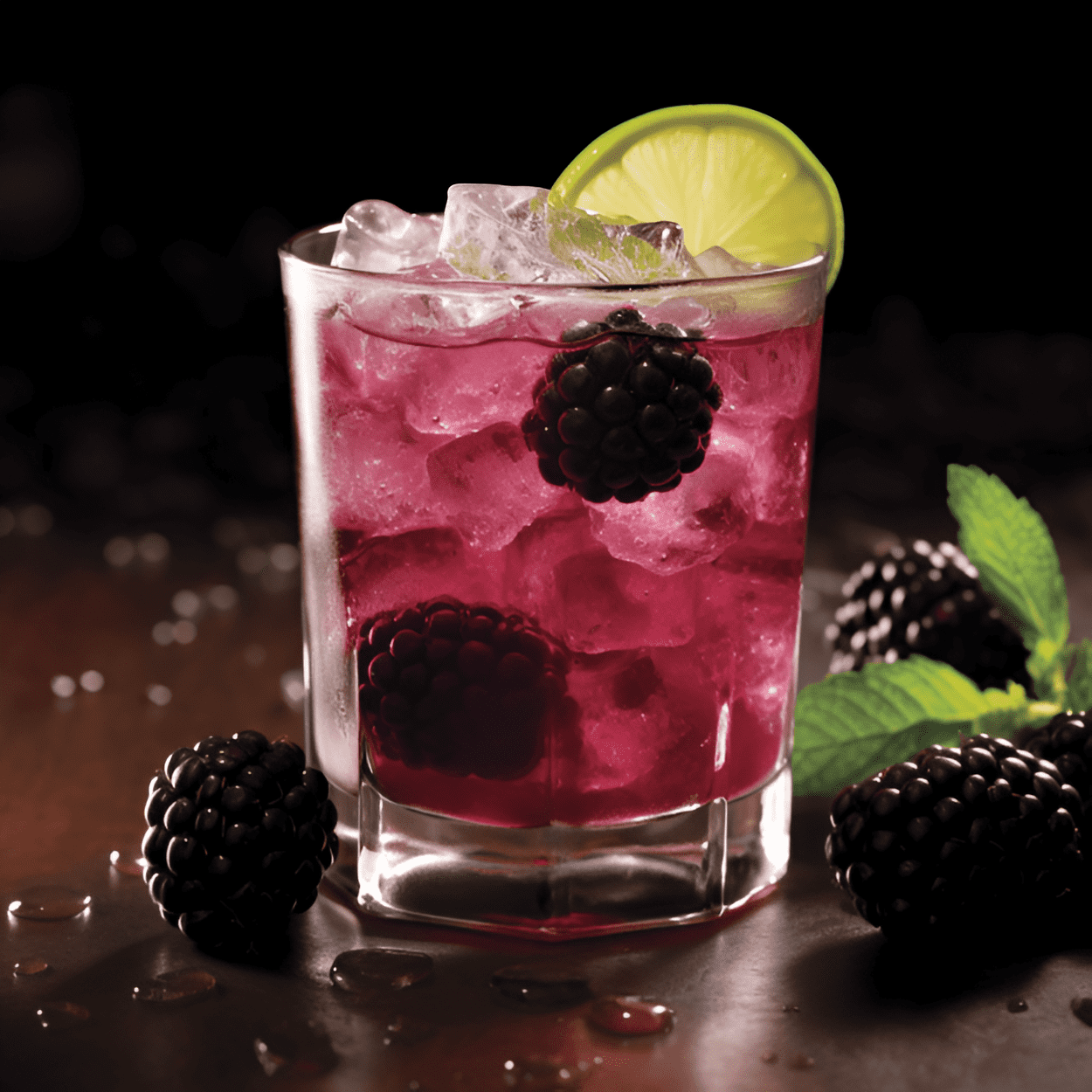 Blackberry Daiquiri Cocktail Recipe - The Blackberry Daiquiri is a delightful blend of sweet and tart, with the blackberries providing a fruity freshness that is perfectly balanced by the sharpness of the lime juice. The rum adds a warm, smooth undertone that rounds out the flavors beautifully.