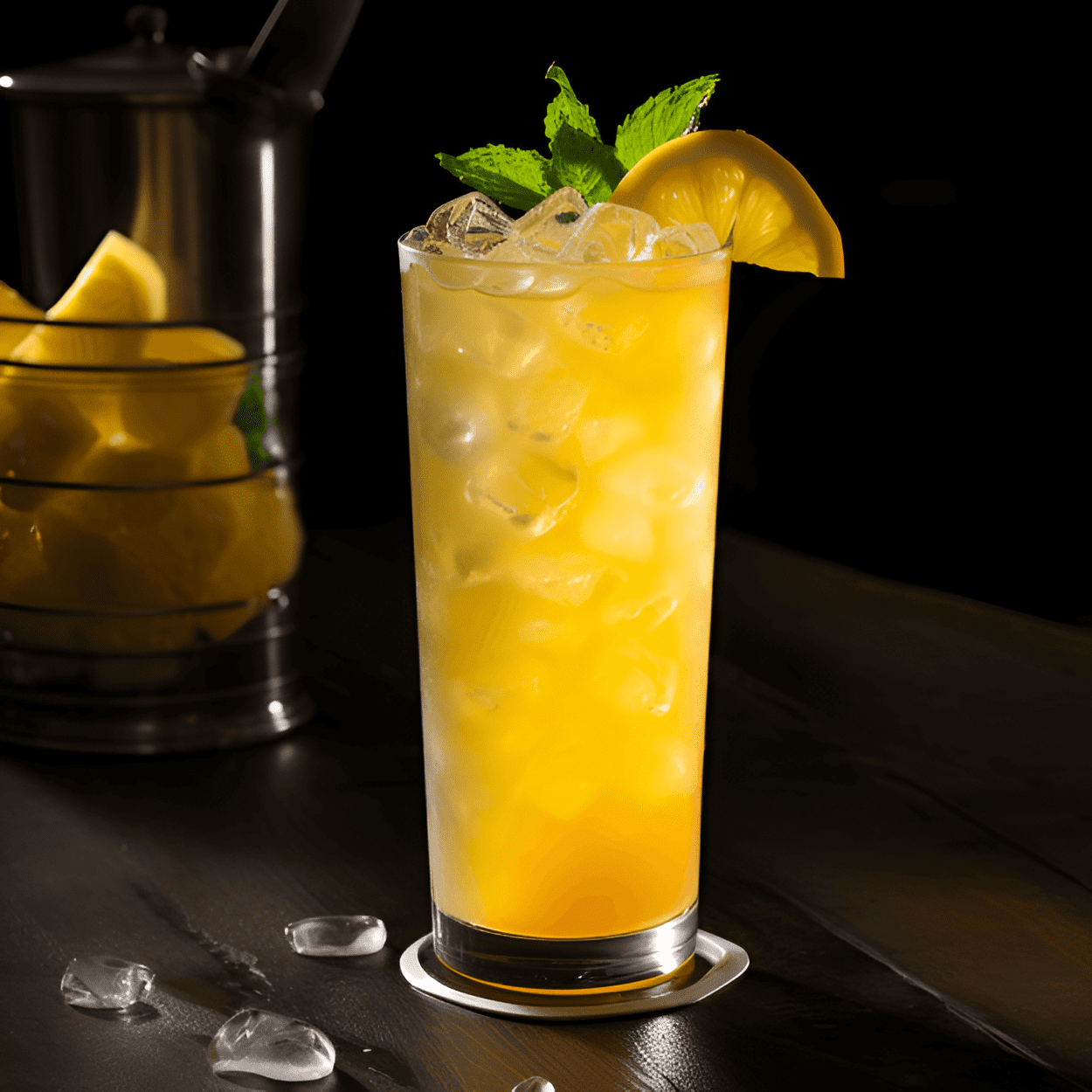 Blonde Joke Cocktail Recipe - The Blonde Joke cocktail is a sweet and fruity drink with a citrusy punch. It has a light and refreshing taste, with a hint of tropical flavors. The sweetness of the pineapple and the tartness of the lemon blend perfectly to create a balanced and enjoyable drink.