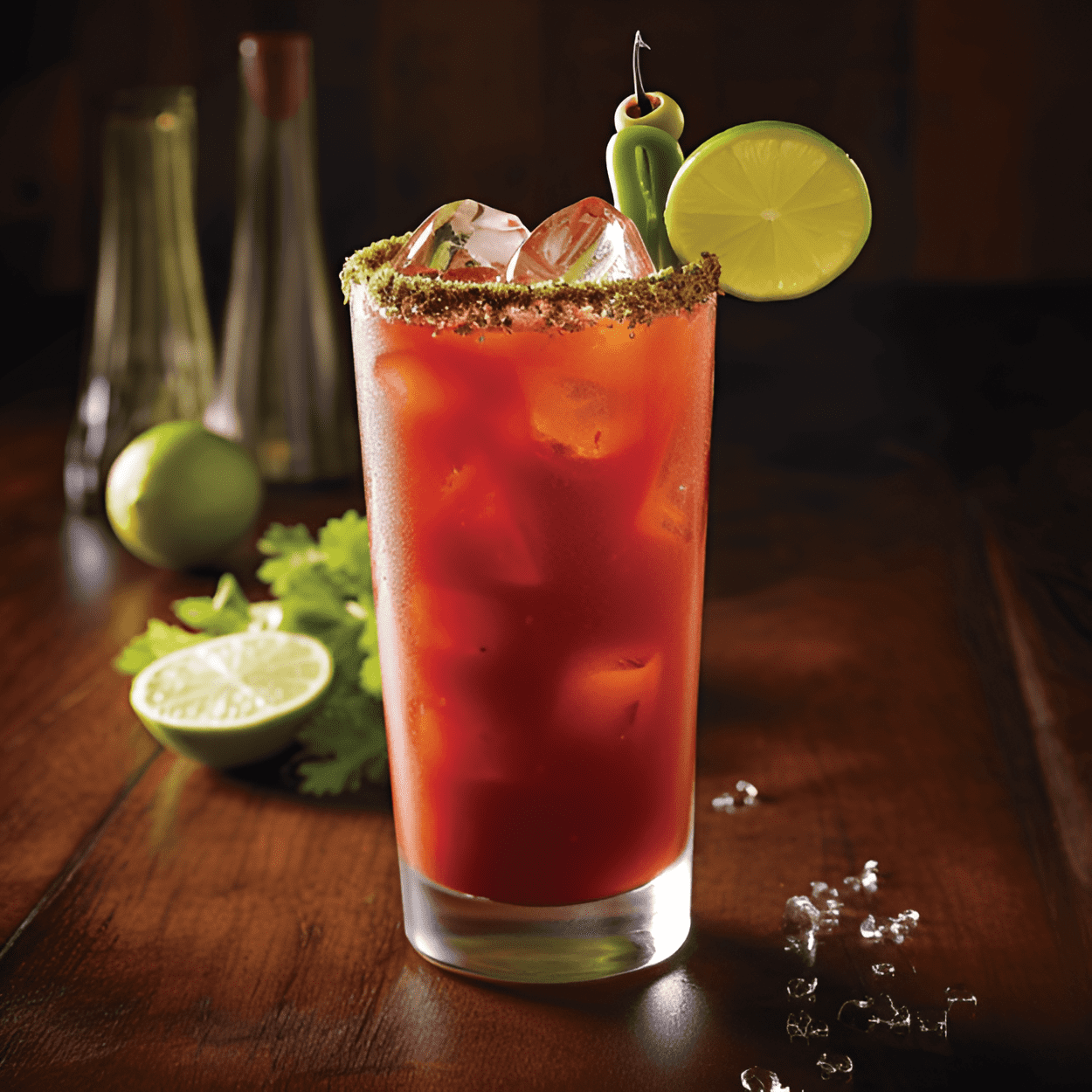 Bloody Caesar Cóctel Receta - El Bloody Caesar es un cóctel sabroso, picante y ligeramente picante. La combinación de jugo de Clamato, vodka y salsa picante crea un perfil de sabor audaz y robusto que es refrescante y satisfactorio.