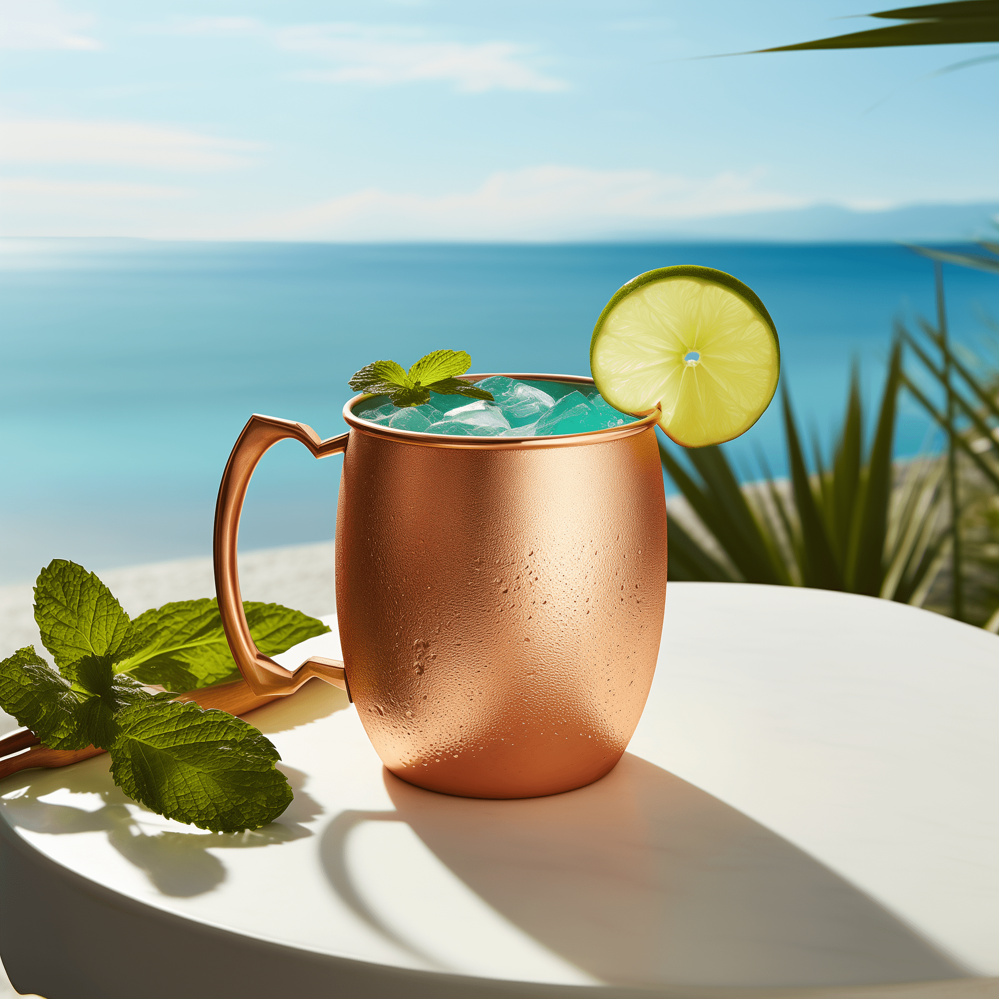 Blue Mule Cocktail Recipe - The Blue Mule offers a refreshing, slightly spicy and citrusy flavor profile with a subtle sweetness. The ginger beer provides a zesty kick, while the blue curaçao adds a unique orangey twist and a hint of tropical fruitiness.