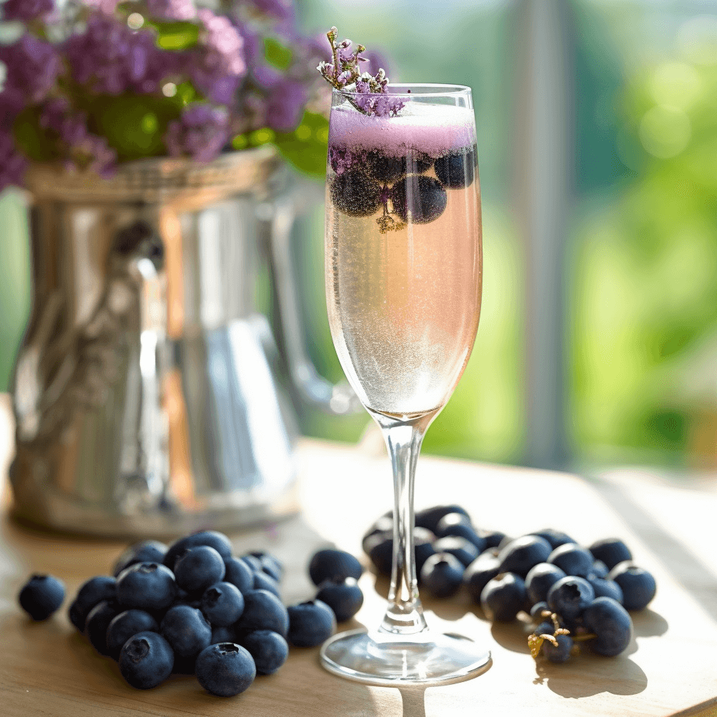 Blueberry Bellini Cocktail Recipe - The Blueberry Bellini has a sweet and tangy taste, with the fresh blueberries providing a burst of fruity flavor. The Prosecco adds a light and crisp effervescence, making this cocktail refreshing and easy to drink.