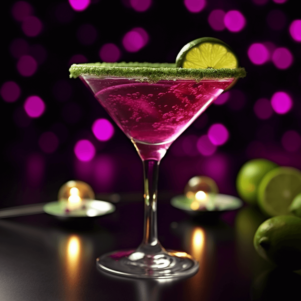 Blueberry Cosmo Cocktail Recipe - The Blueberry Cosmo has a delightful balance of sweet and tart flavors, with the blueberry and lime playing off each other beautifully. The vodka provides a smooth and clean base, while the orange liqueur adds a subtle citrus undertone.