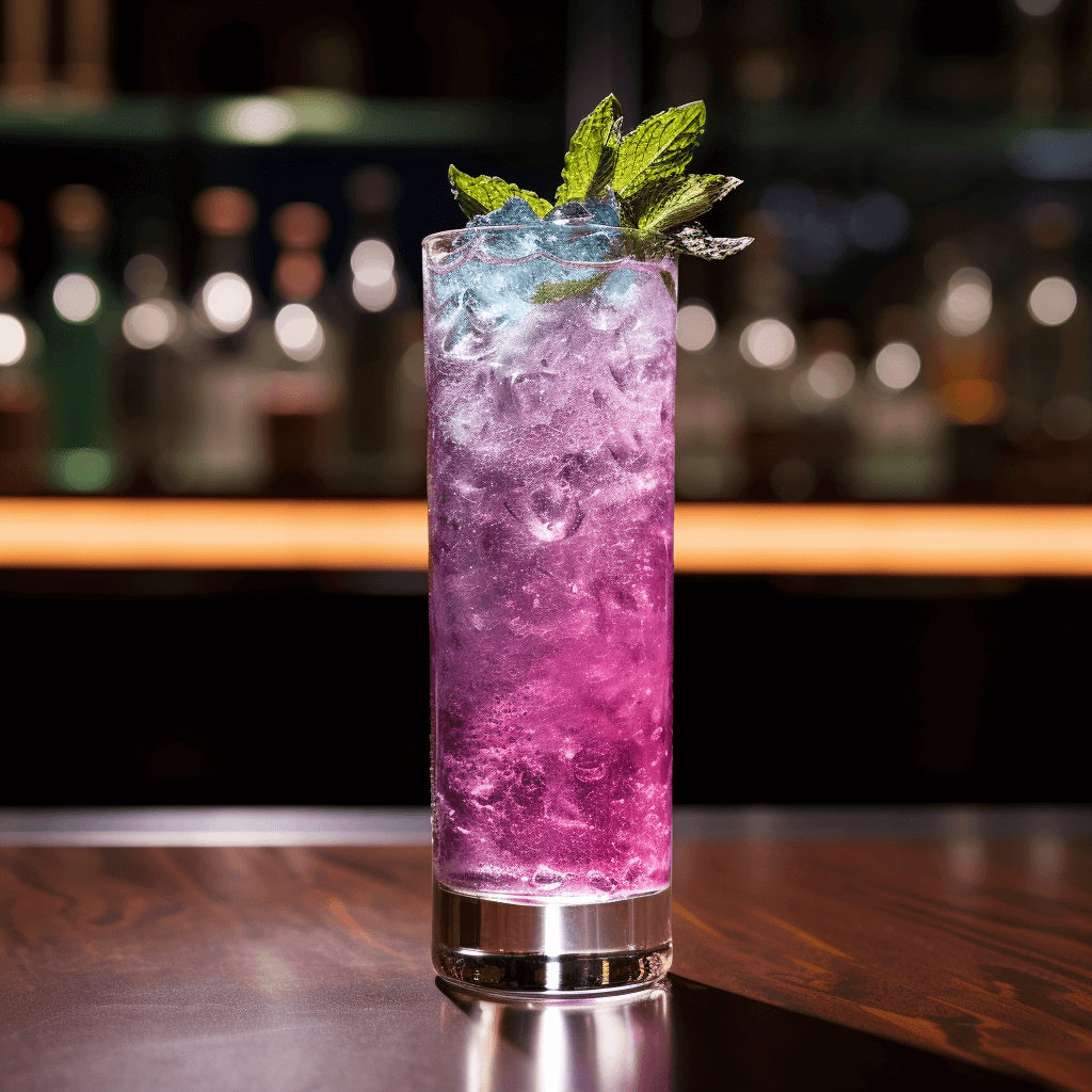 Blueberry Smash Cocktail Recipe - The Blueberry Smash has a sweet and fruity taste, with a hint of tartness from the fresh blueberries. It is a well-balanced cocktail with a light and refreshing finish.
