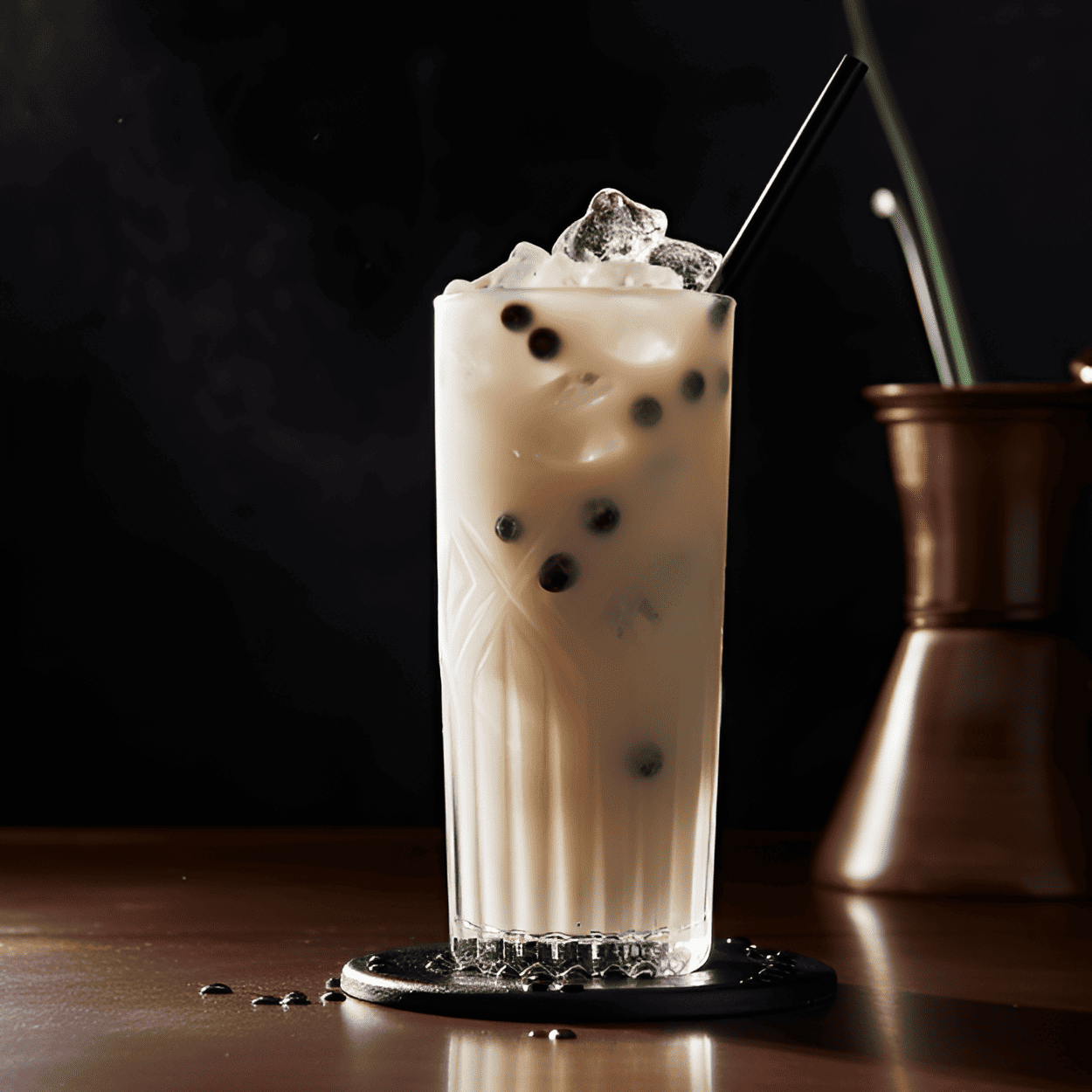 Boba Cocktail Recipe - The Boba Cocktail offers a sweet and creamy taste with a hint of fruitiness from the liqueur. The chewy tapioca pearls add an interesting texture that makes this cocktail a unique drinking experience.