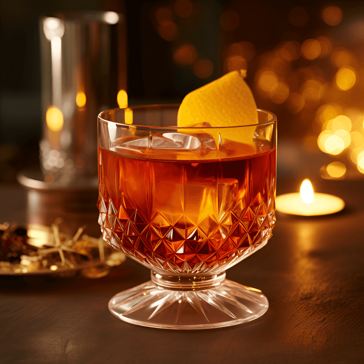 Boulevardier Cocktail Recipe - The Boulevardier is a complex and well-balanced cocktail, with a rich and bold taste. It has a bitter-sweet profile, with the bitterness of Campari complementing the sweetness of the vermouth. The whiskey adds warmth and depth, making it a perfect drink for sipping.