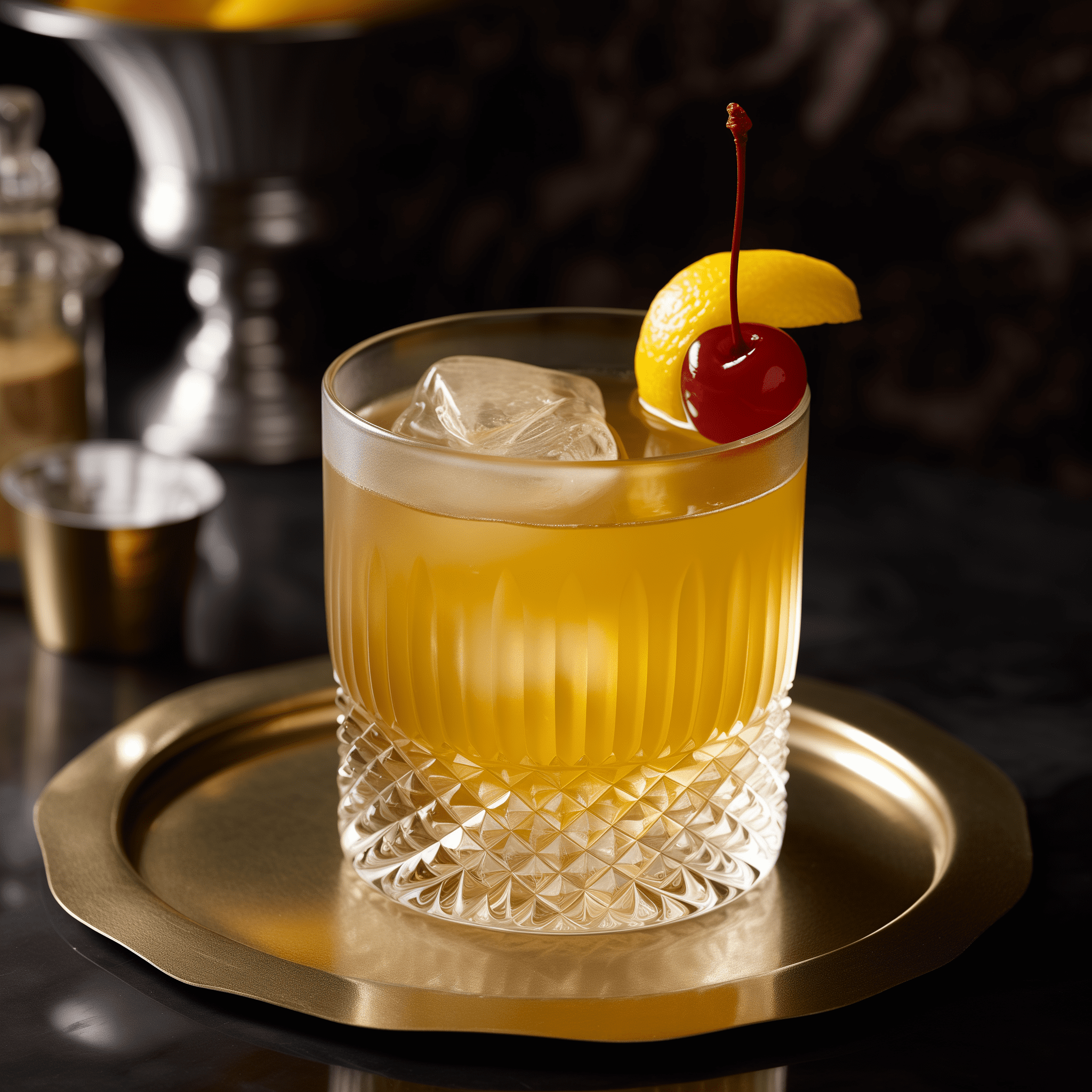 Bourbon Crusta Cocktail Recipe - The Bourbon Crusta is a harmonious blend of sweet, sour, and strong flavors. The bourbon provides a robust and woody backbone, while the citrus and sugar create a refreshing and zesty contrast.