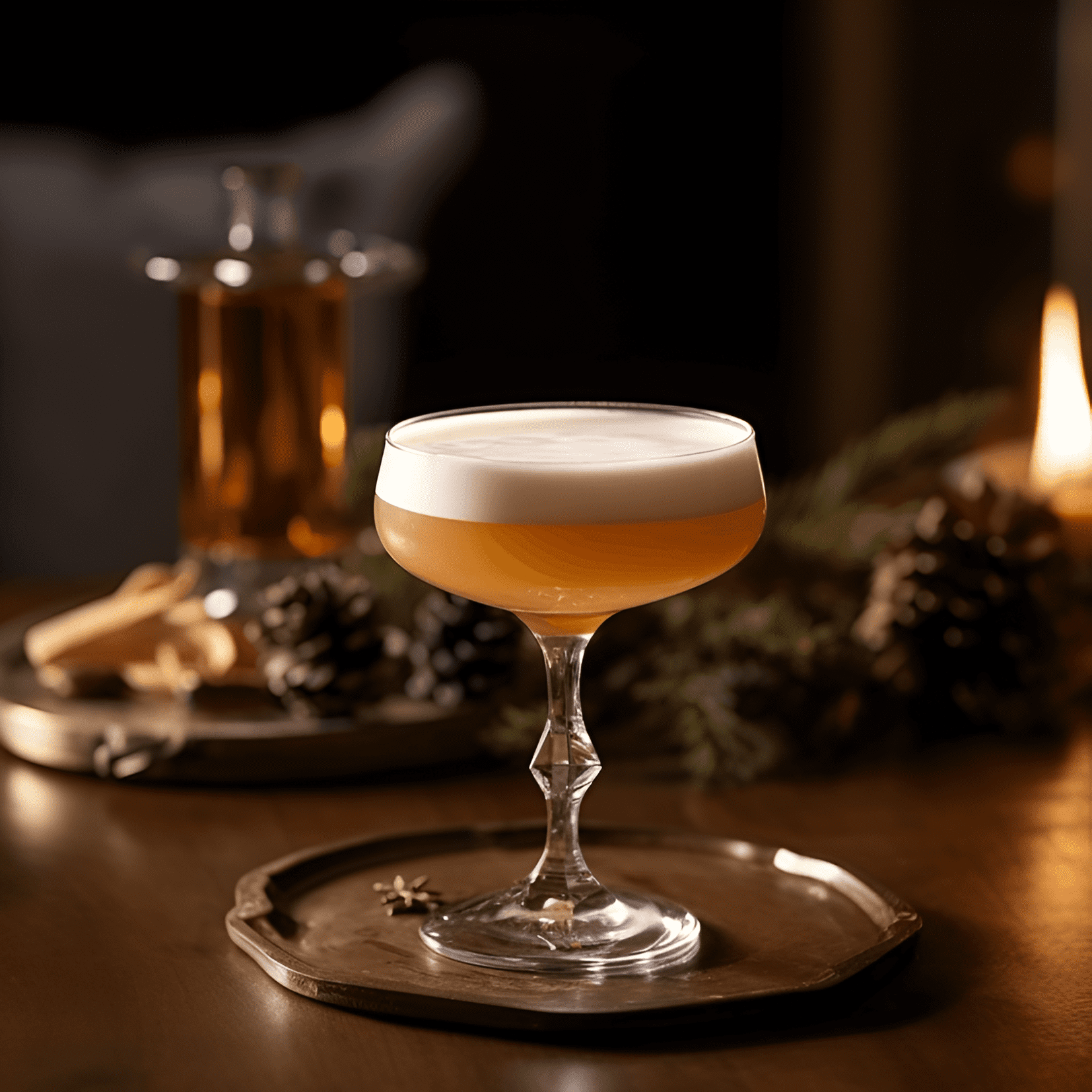 Bourbon Flip Cóctel Receta - El Bourbon Flip tiene un sabor rico, cremoso y suave con un toque de dulzura del jarabe simple. El bourbon agrega un sabor cálido, agradable y ligeramente picante, mientras que el huevo le da a la bebida una textura espumosa y aterciopelada.