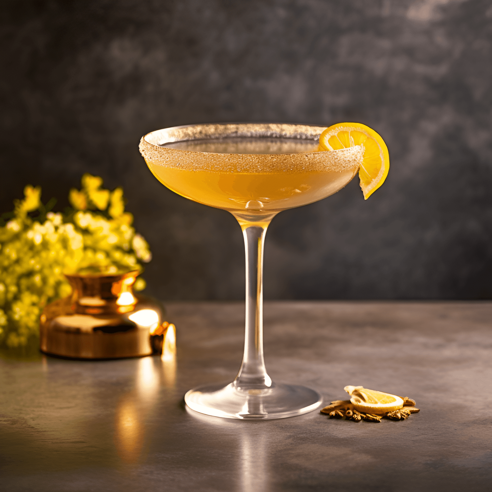 Brandy Daisy Cocktail Recipe - The Brandy Daisy is a well-balanced cocktail with a delightful combination of sweet, sour, and strong flavors. The brandy provides a rich, warming base, while the lemon juice adds a refreshing tanginess. The sweetness from the simple syrup and orange liqueur rounds out the flavors, creating a smooth and satisfying drink.