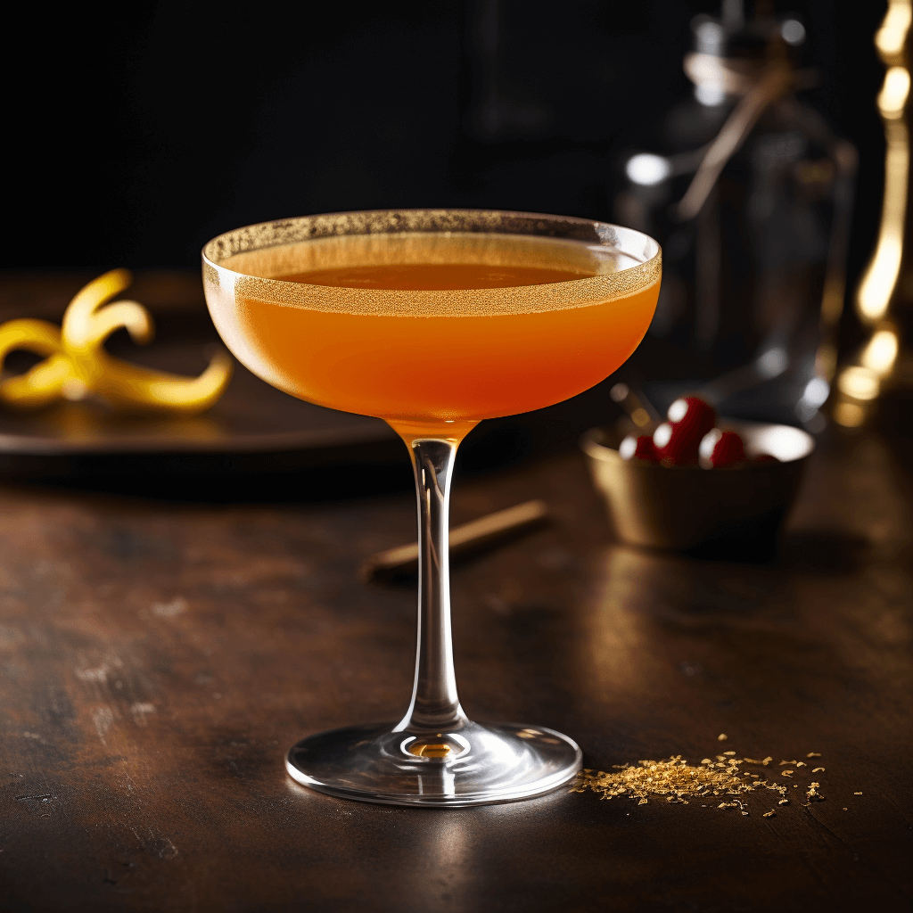 El cóctel Brown Derby es una mezcla bien equilibrada de sabores dulces, ácidos y fuertes. El bourbon proporciona una base rica y cálida, mientras que el jugo de pomelo agrega una nota ácida y cítrica. El jarabe de miel aporta un toque de dulzura para equilibrar la acidez del pomelo y la fuerza del bourbon.