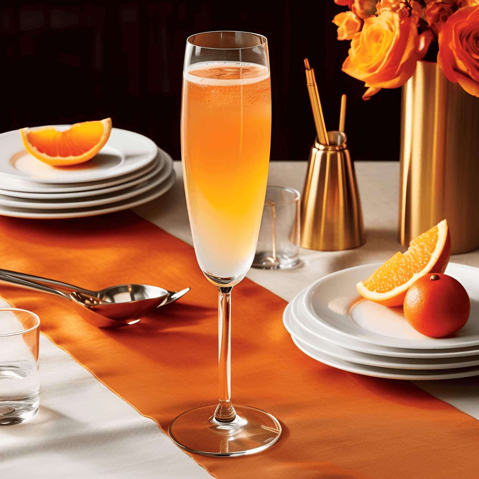 Buck's Fizz Cocktail Recipe - Buck's Fizz is a light, refreshing, and slightly sweet cocktail. The combination of orange juice and Champagne gives it a fruity and bubbly taste, while the grenadine adds a touch of sweetness.