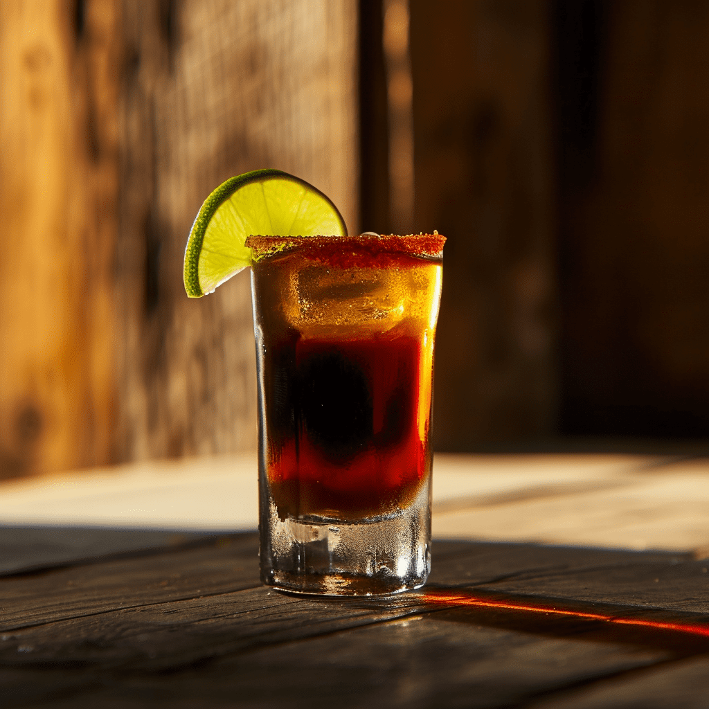 Bull Sweat Recipe - The Bull Sweat shot is intensely strong and spicy, with a bold hit of heat from the Tabasco sauce. The Worcestershire sauce adds a complex, savory depth, while the high-proof rum provides a fiery base that warms the throat on its way down.