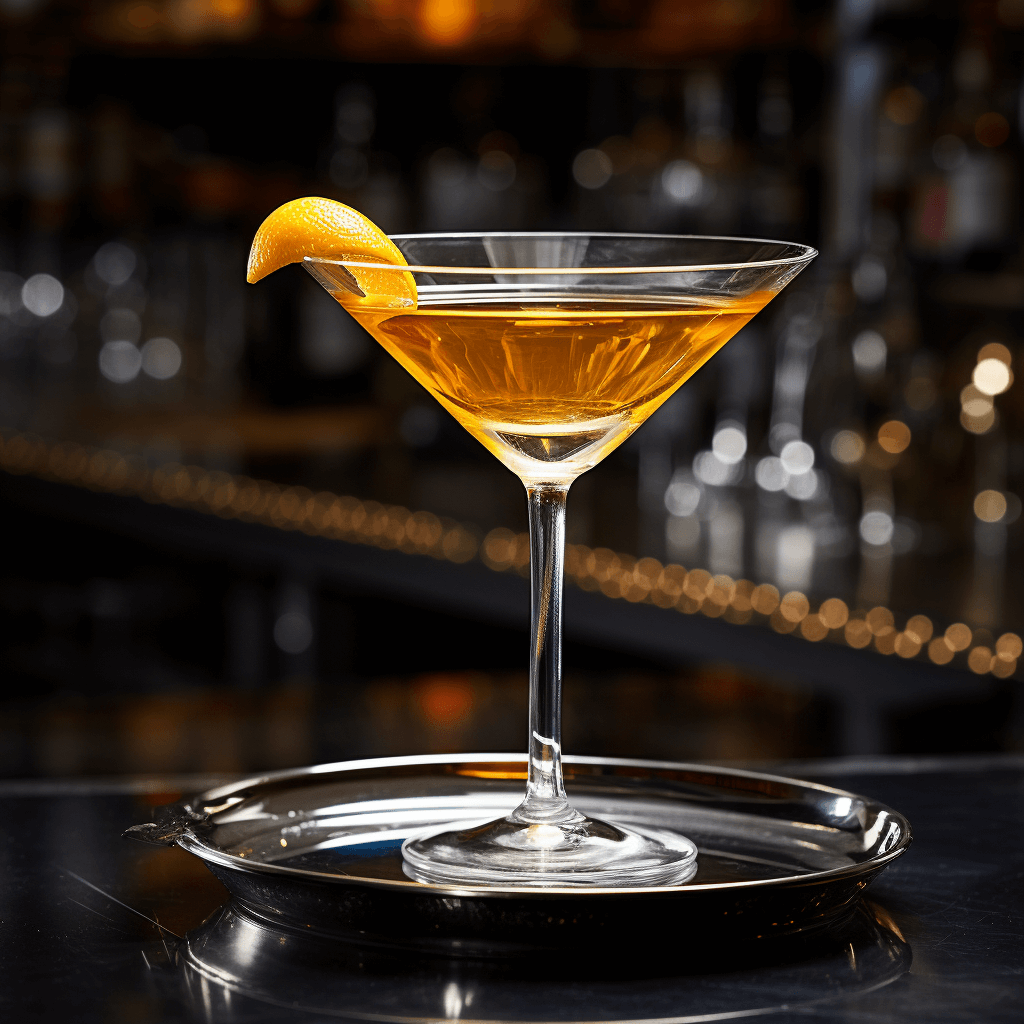 Burnt Martini Cocktail Recipe - The Burnt Martini has a bold, smoky flavor with a subtle hint of citrus. It is a strong, dry cocktail with a smooth, velvety texture and a slightly bitter aftertaste.