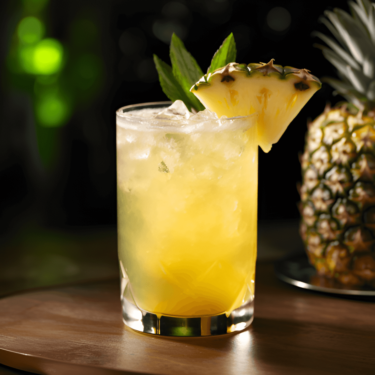 Caraballo Cocktail Recipe - The Caraballo Cocktail is a delightful mix of sweet, sour, and spicy. The sweetness of the pineapple juice is balanced by the tartness of the lime, while the jalapeno gives it a surprising kick. The rum adds a smooth, rich undertone that ties all the flavors together.