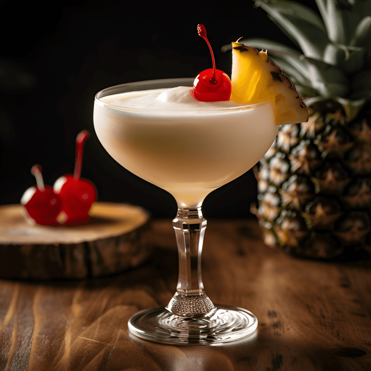 Chasers Delight Cocktail Recipe - The Chasers Delight is a sweet and fruity cocktail with a strong kick. It has a smooth, creamy texture with a hint of citrus and a strong rum aftertaste. The sweetness of the pineapple and the tartness of the lime balance out the strong taste of the rum, making it a delightful and refreshing cocktail.