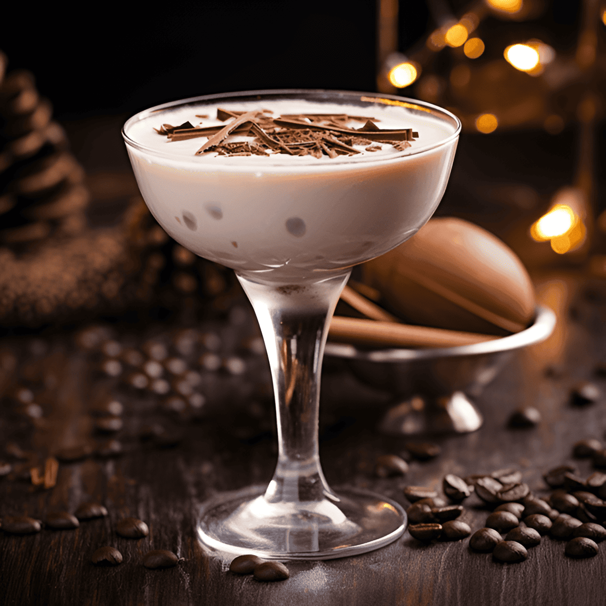 Chocolate White Russian Cocktail Recipe - The Chocolate White Russian is a sweet, creamy, and indulgent cocktail. The rich flavor of chocolate is perfectly balanced with the smoothness of the vodka and the creaminess of the cream. The taste is reminiscent of a decadent dessert, with a slight kick from the alcohol.