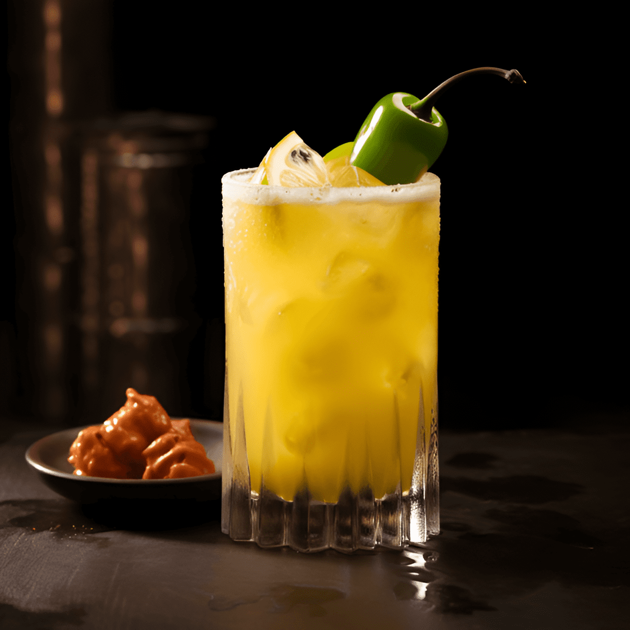 Chupacabra Cocktail Recipe - The Chupacabra cocktail is a complex blend of sweet, sour, and spicy flavors. The sweetness of the pineapple juice is balanced by the tartness of the lime juice, while the tequila and jalapeno add a spicy kick. The result is a cocktail that is both refreshing and invigorating.