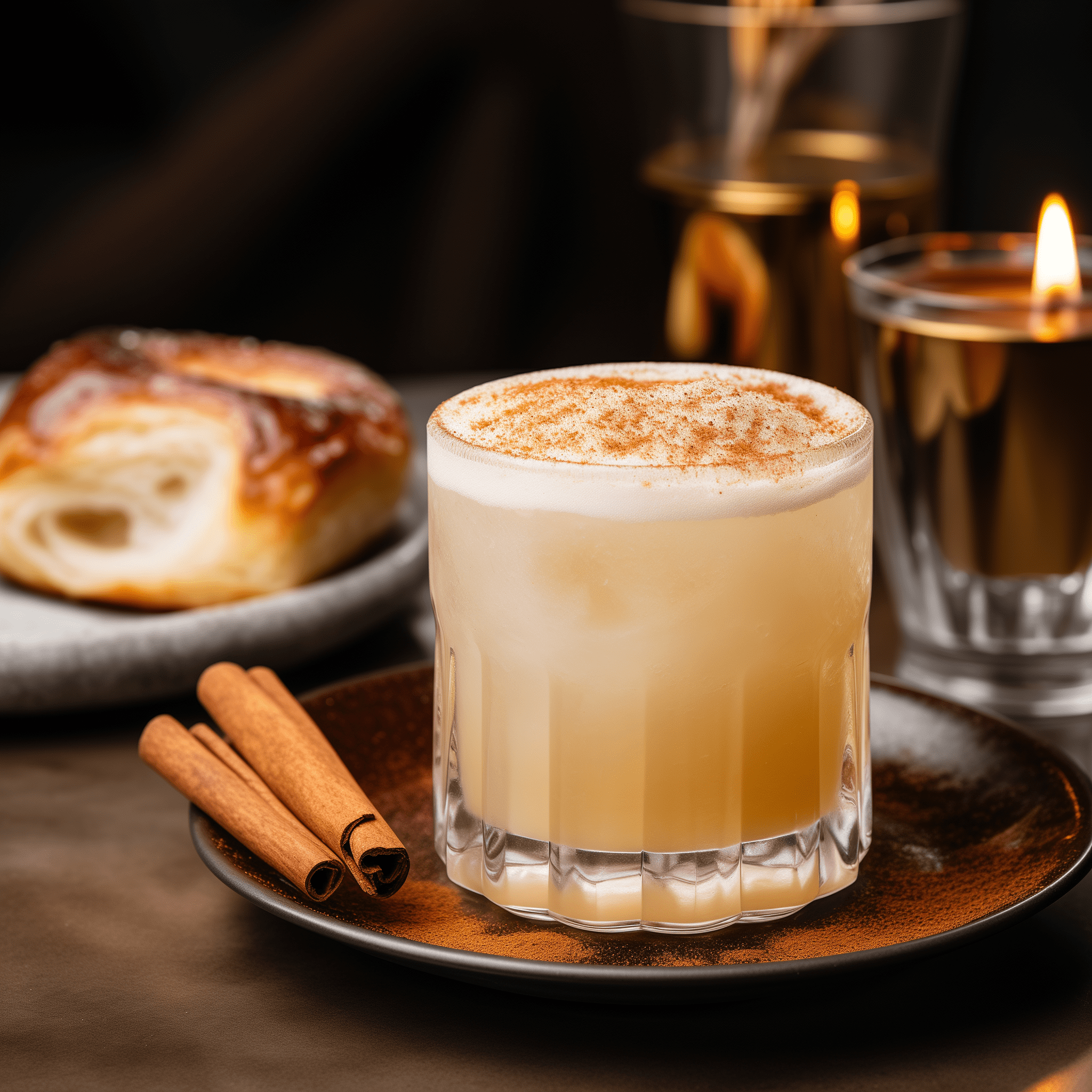 Cinnamon Roll Cocktail Recipe - The Cinnamon Roll Cocktail is a sweet, creamy concoction with a warm cinnamon spice that lingers on the palate. It's rich and velvety, with a delightful balance between the sweetness of the liqueurs and the boldness of the cinnamon.