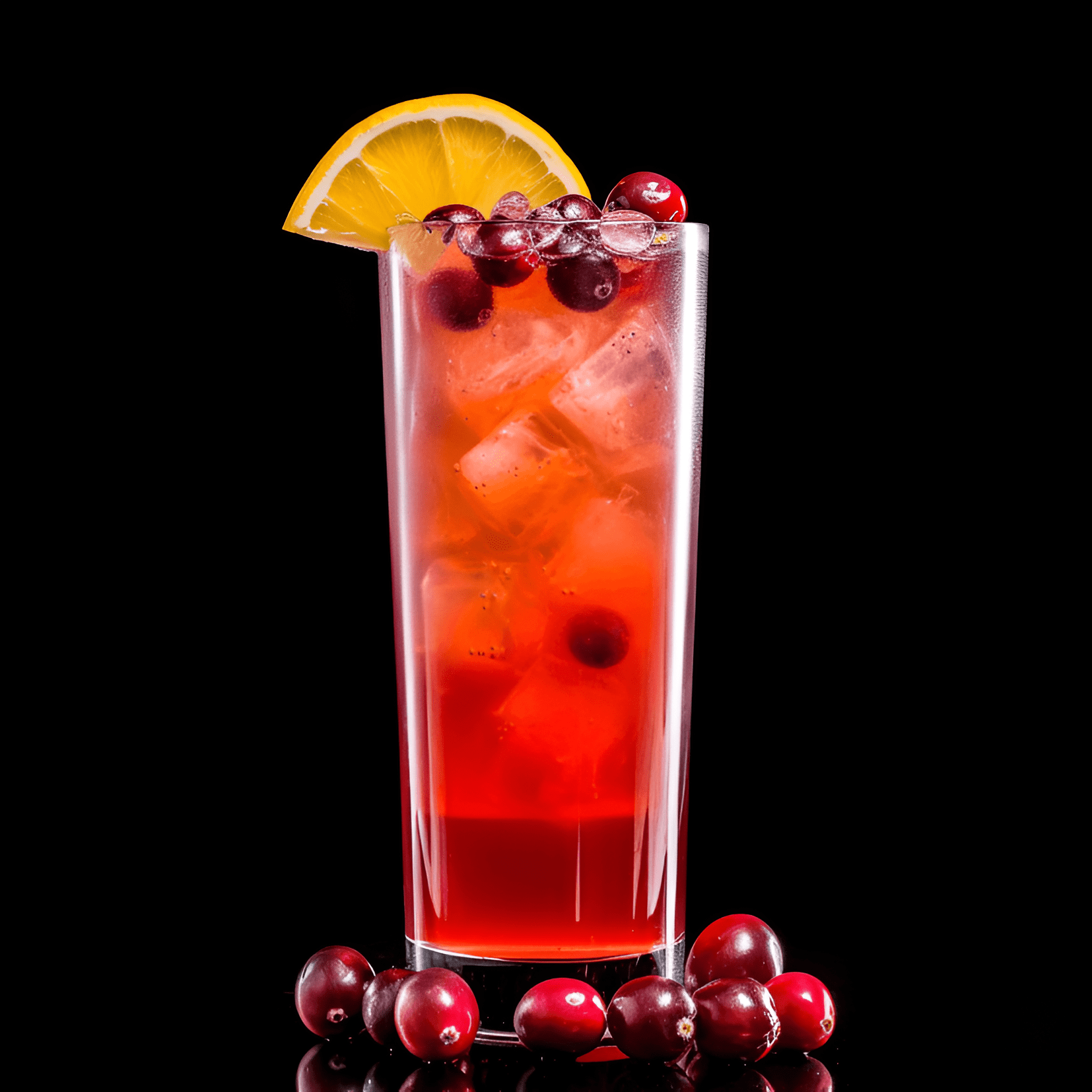 Cranberry Cooler Cóctel Receta - El Cranberry Cooler tiene un equilibrio delicioso de sabores dulces y ácidos, con un sabor refrescante y crujiente. La combinación de jugo de arándano, jugo de naranja y refresco de limón y lima crea una sensación afrutada y picante, mientras que el vodka agrega un toque sutil.