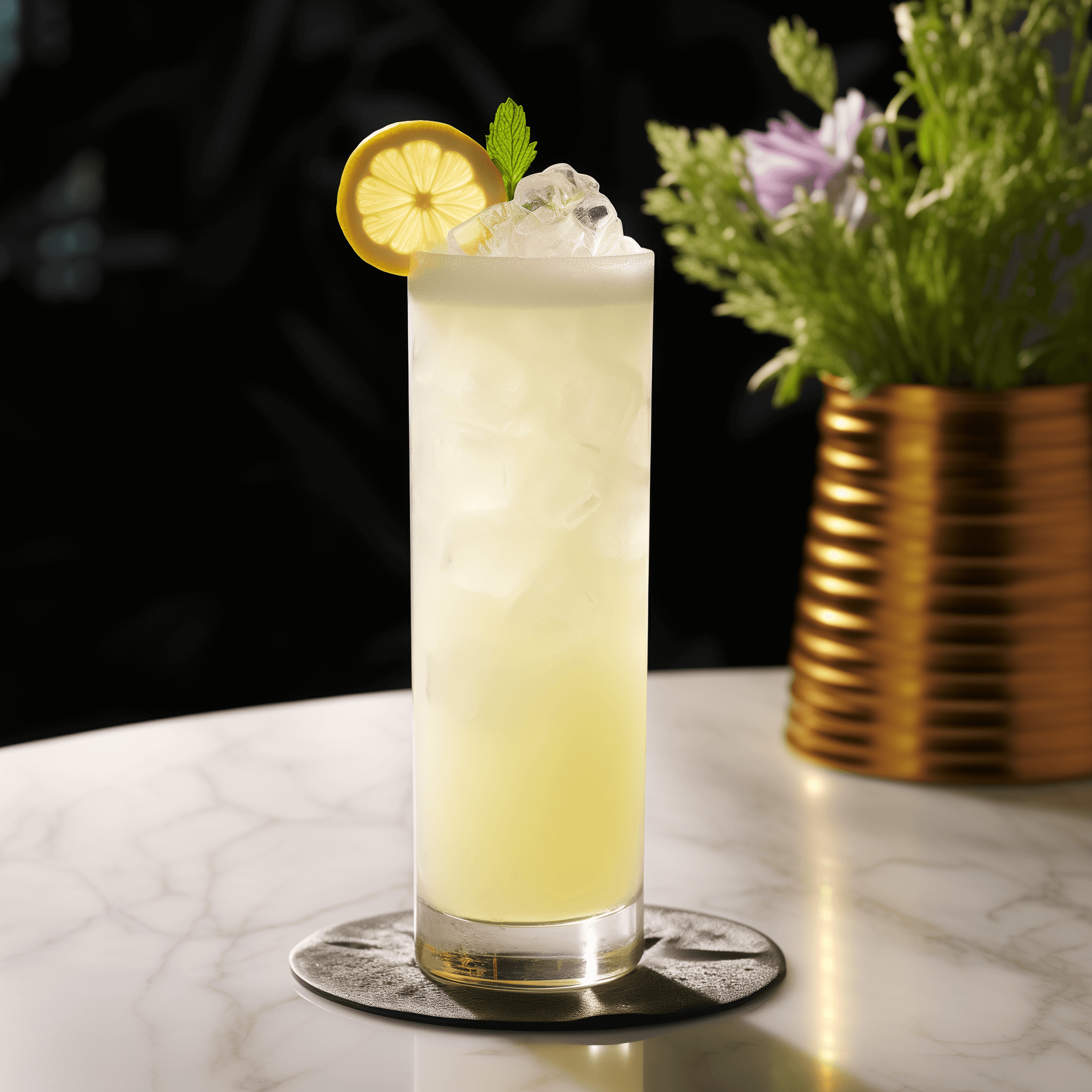 Cream Fizz Cocktail Recipe - The Cream Fizz is a velvety, smooth, and creamy cocktail with a hint of citrus and a subtle sweetness. The combination of gin, lemon juice, and cream creates a harmonious balance of flavors, while the carbonation from the soda water adds a refreshing and effervescent touch.