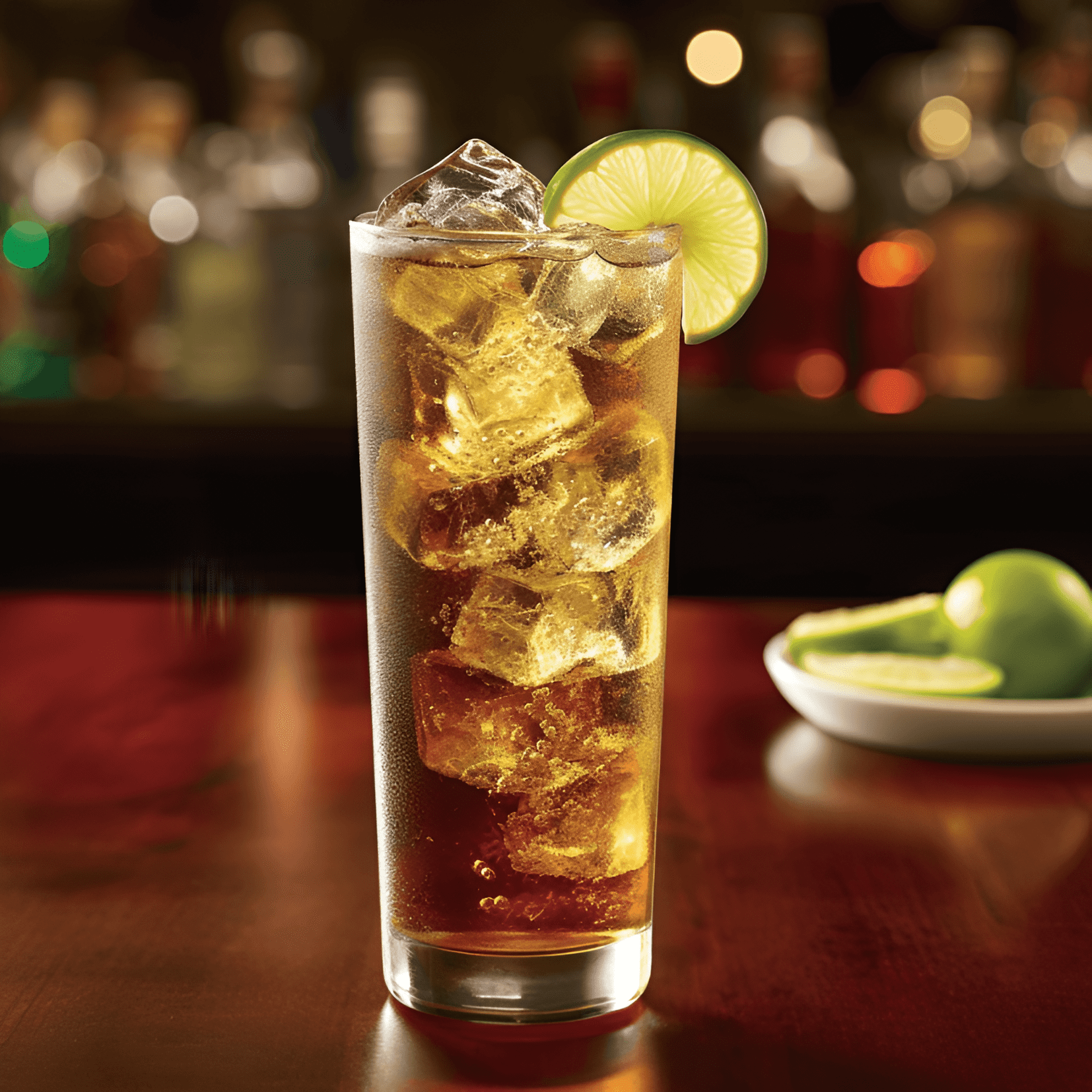 Cuban Highball Cocktail Recipe - The Cuban Highball is a refreshing, sweet, and slightly tangy cocktail with a hint of warmth from the rum. The combination of cola, lime, and rum creates a balanced and easy-to-drink beverage.
