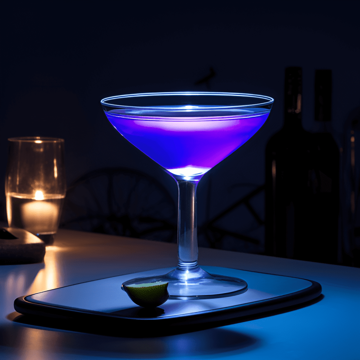Deviation Cocktail Recipe - The Deviation cocktail is a complex blend of flavors. It's slightly sweet, with a hint of sourness from the lemon juice. The gin provides a strong, juniper-forward base, while the maraschino liqueur adds a touch of sweetness. The crème de violette gives it a floral note, making it a well-rounded and balanced cocktail.