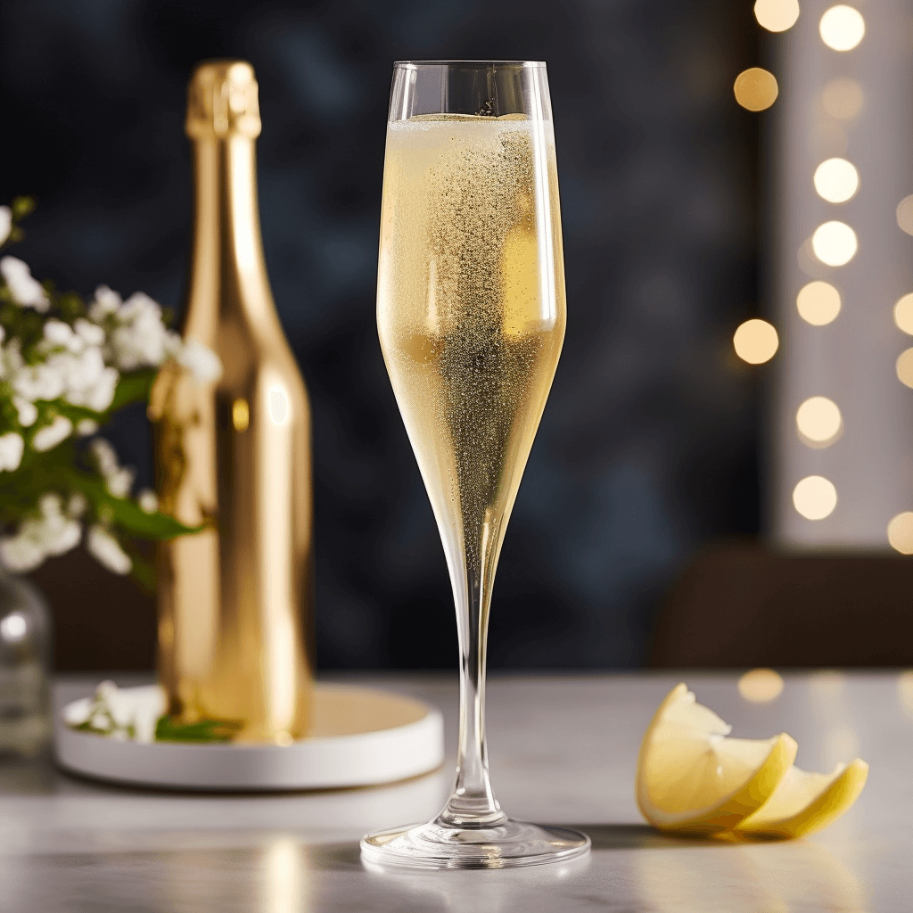 Diamond Fizz Cocktail Recipe - The Diamond Fizz has a refreshing, crisp, and slightly tart taste with a hint of sweetness. The combination of gin, lemon juice, and Champagne creates a well-balanced, effervescent, and elegant cocktail.