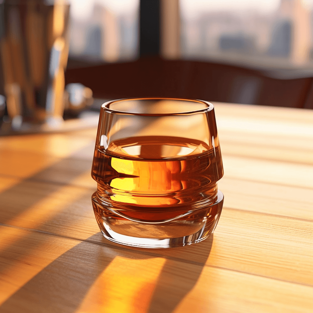 The Four Horsemen Shot is a potent, fiery, and robust cocktail. It has a strong, oaky taste with hints of caramel, vanilla, and spice. The combination of whiskey, bourbon, scotch, and tequila creates a complex and intense flavor profile.