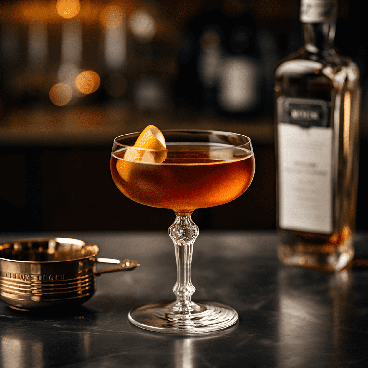 Fox River Cocktail Recipe - The Fox River cocktail has a complex and well-balanced taste. It is slightly sweet, with a hint of bitterness from the bitters, and a smooth, velvety texture. The whiskey provides a strong, warming backbone, while the vermouth adds a touch of herbal complexity.