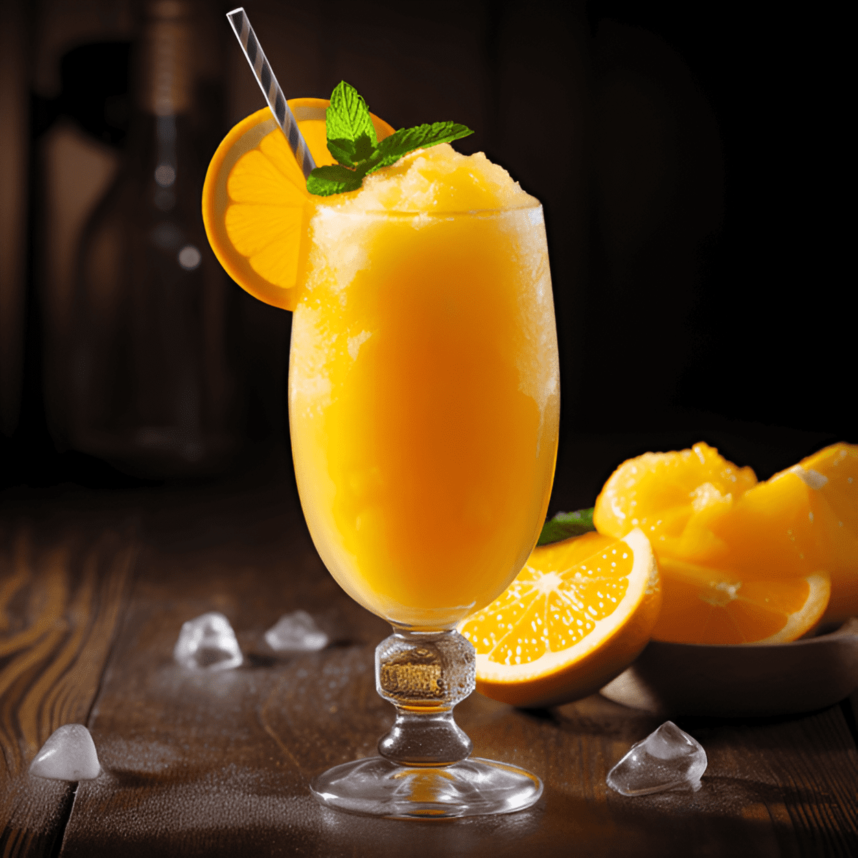 Frozen Screwdriver Cocktail Recipe - The Frozen Screwdriver is a sweet, tangy and refreshing cocktail. The vodka provides a strong, smooth base, while the orange juice adds a sweet and citrusy flavor. The frozen state of the drink adds a cool, slushy texture that's perfect for hot summer days.