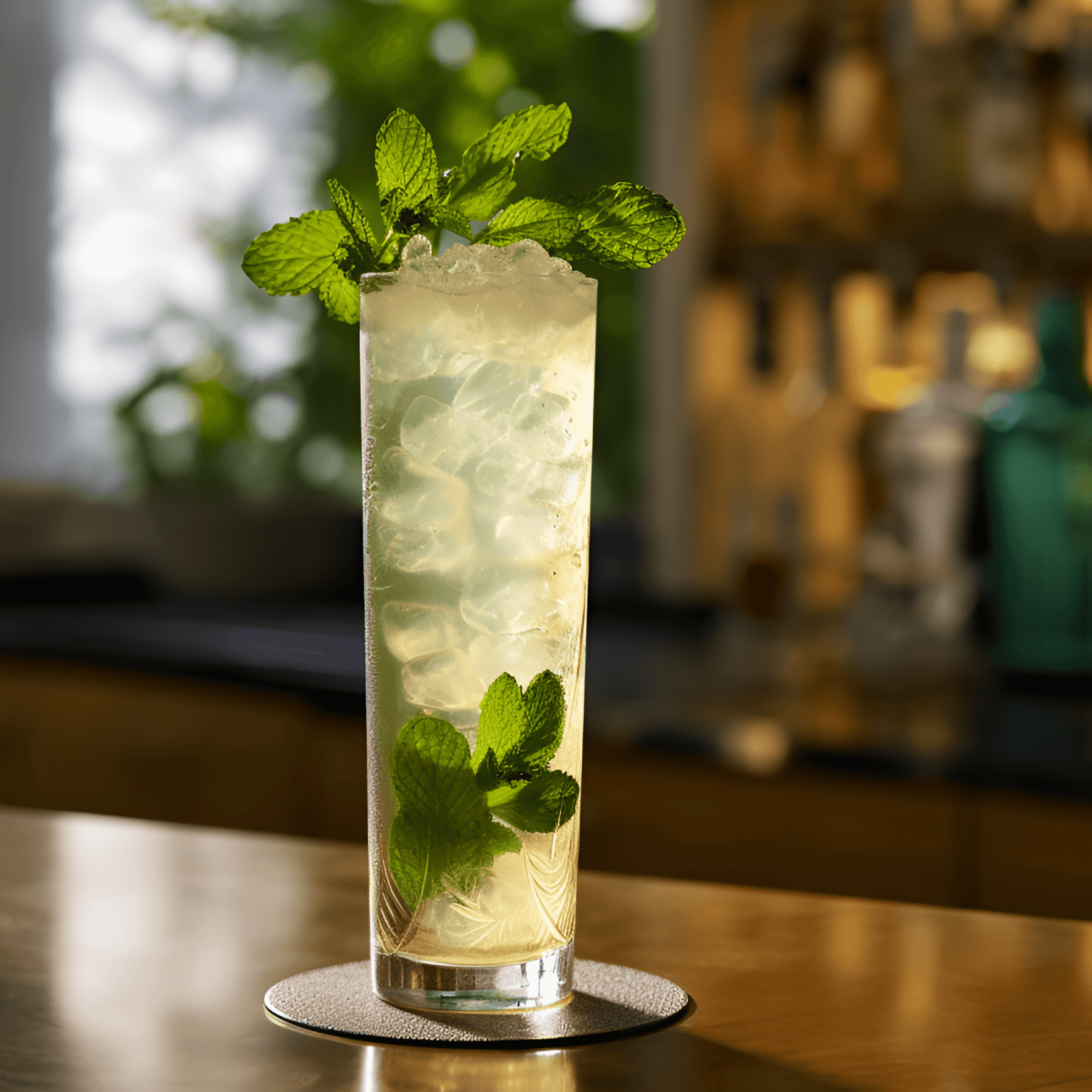 Ginger Rogers Cocktail Recipe - The Ginger Rogers cocktail offers a refreshing, slightly spicy, and subtly sweet taste. The combination of ginger and mint creates a unique and invigorating flavor, while the gin and lemon juice add a touch of tartness and complexity.