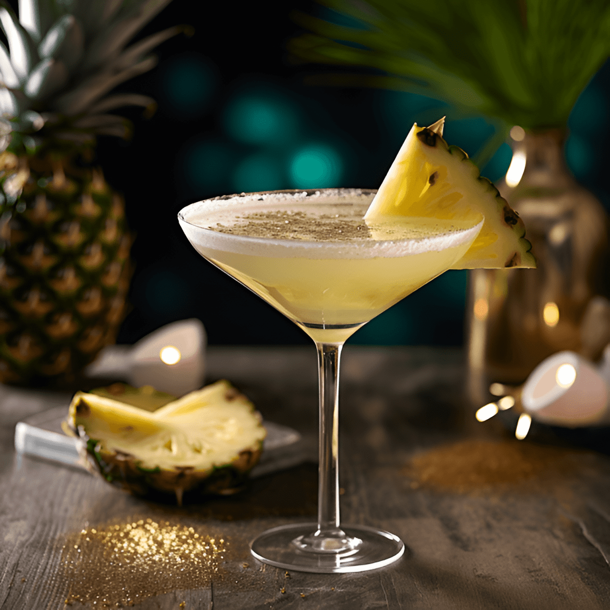 Glitter Cocktail Recipe - The Glitter Cocktail is a sweet and fruity concoction with a hint of tartness. The combination of pineapple and coconut gives it a tropical flavor, while the addition of edible glitter makes it visually stunning.