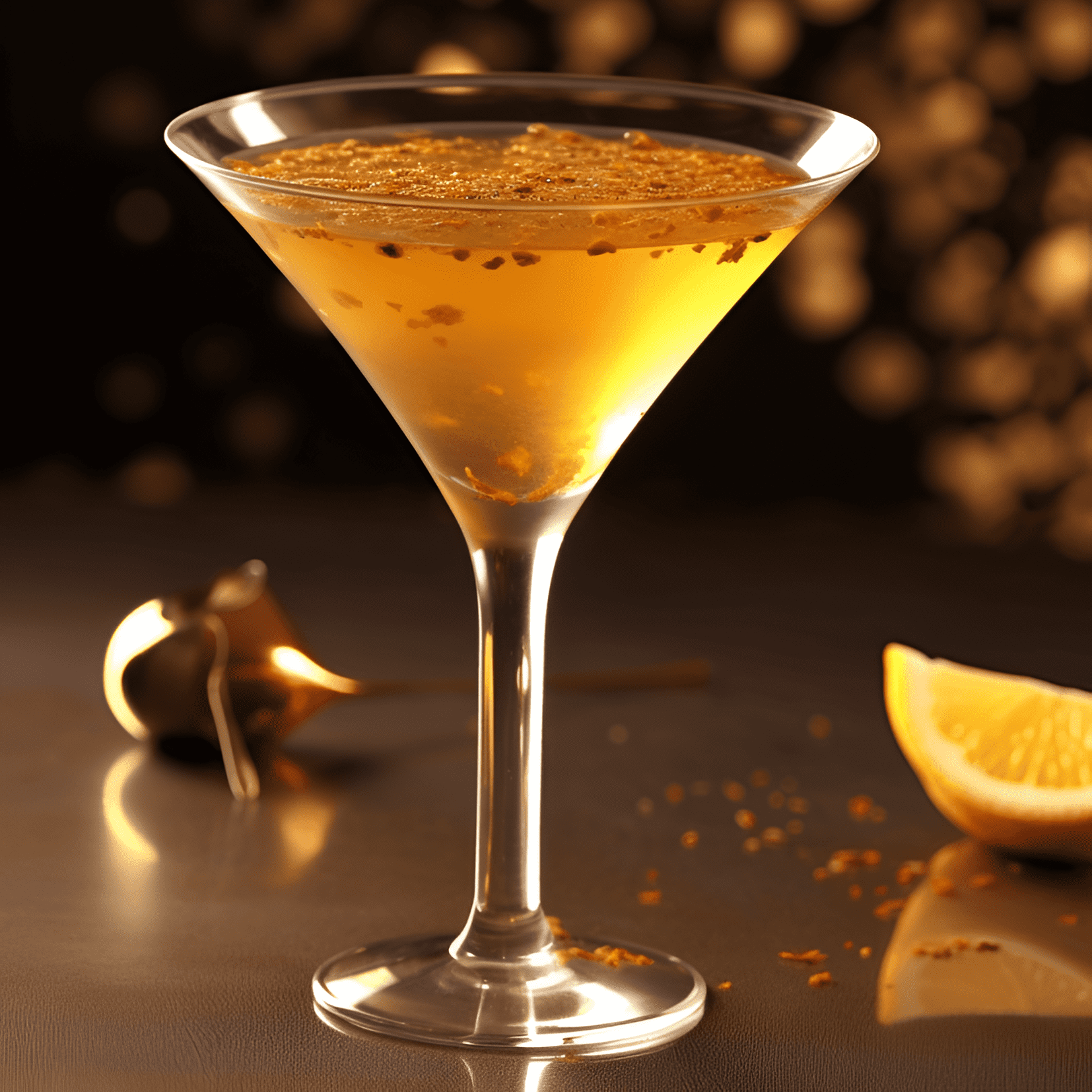 Golden Dream Cocktail Recipe - The Golden Dream has a rich, creamy texture with a sweet and tangy citrus flavor. It is a well-balanced drink, with the sweetness of the Galliano and the tartness of the orange juice complementing each other perfectly. The drink is smooth and velvety, making it a delightful treat for the taste buds.