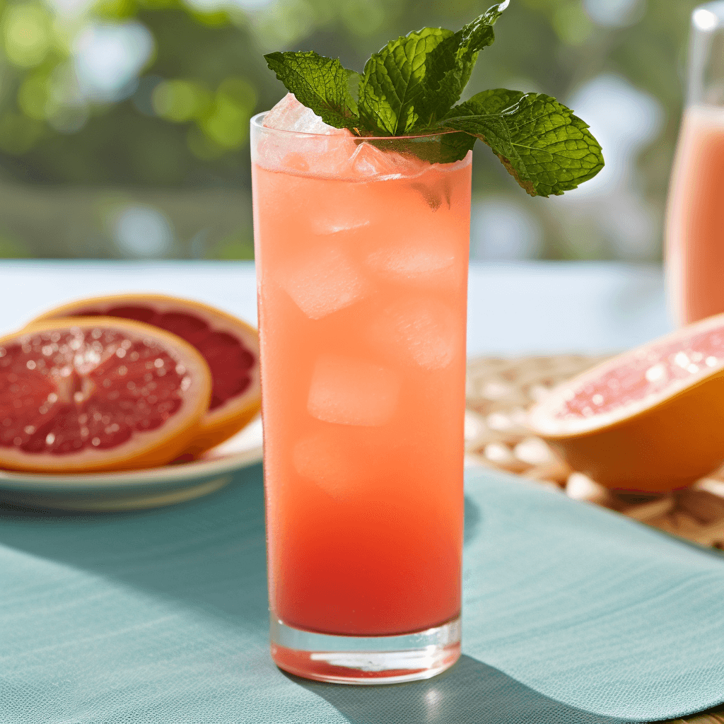 Grapefruit Mocktail Receta - El Grapefruit Mocktail tiene un equilibrio perfecto de sabores dulces, agrios y amargos. Es ligero, refrescante y ligeramente ácido con un toque de dulzura del jarabe de miel o agave.