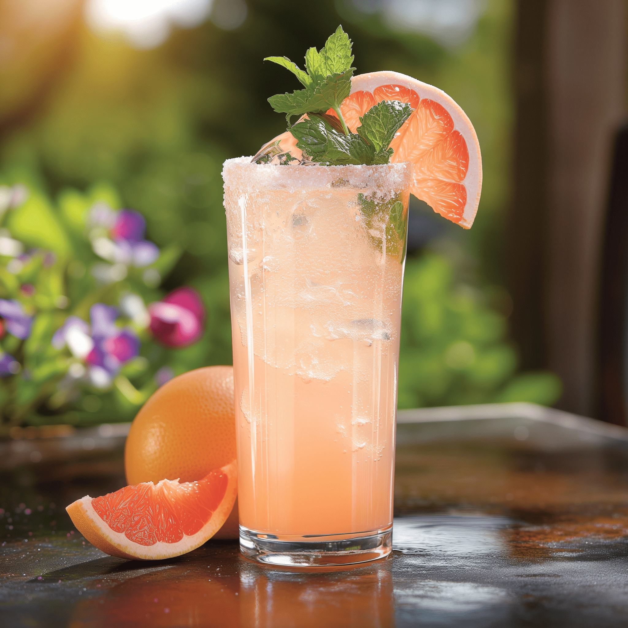 Grapefruit Rickey Cocktail Recipe - The Grapefruit Rickey offers a harmonious blend of tart and sweet flavors, with the grapefruit juice providing a zesty punch that's mellowed by the botanical notes of gin. The carbonation from the seltzer adds a lively effervescence, making it a light and refreshing choice.