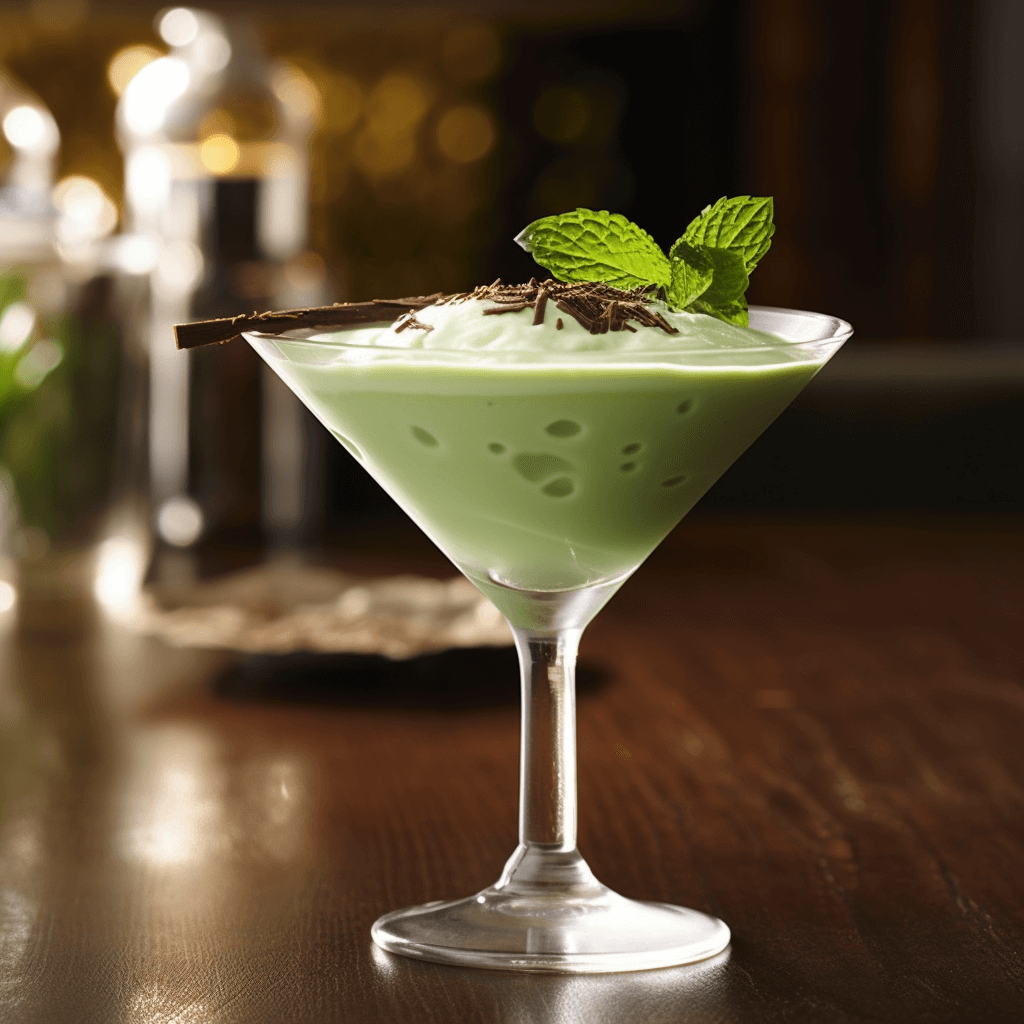 The Grasshopper cocktail is sweet, creamy, and refreshing with a hint of mint. The combination of chocolate and mint flavors creates a smooth, velvety texture that is both rich and light.