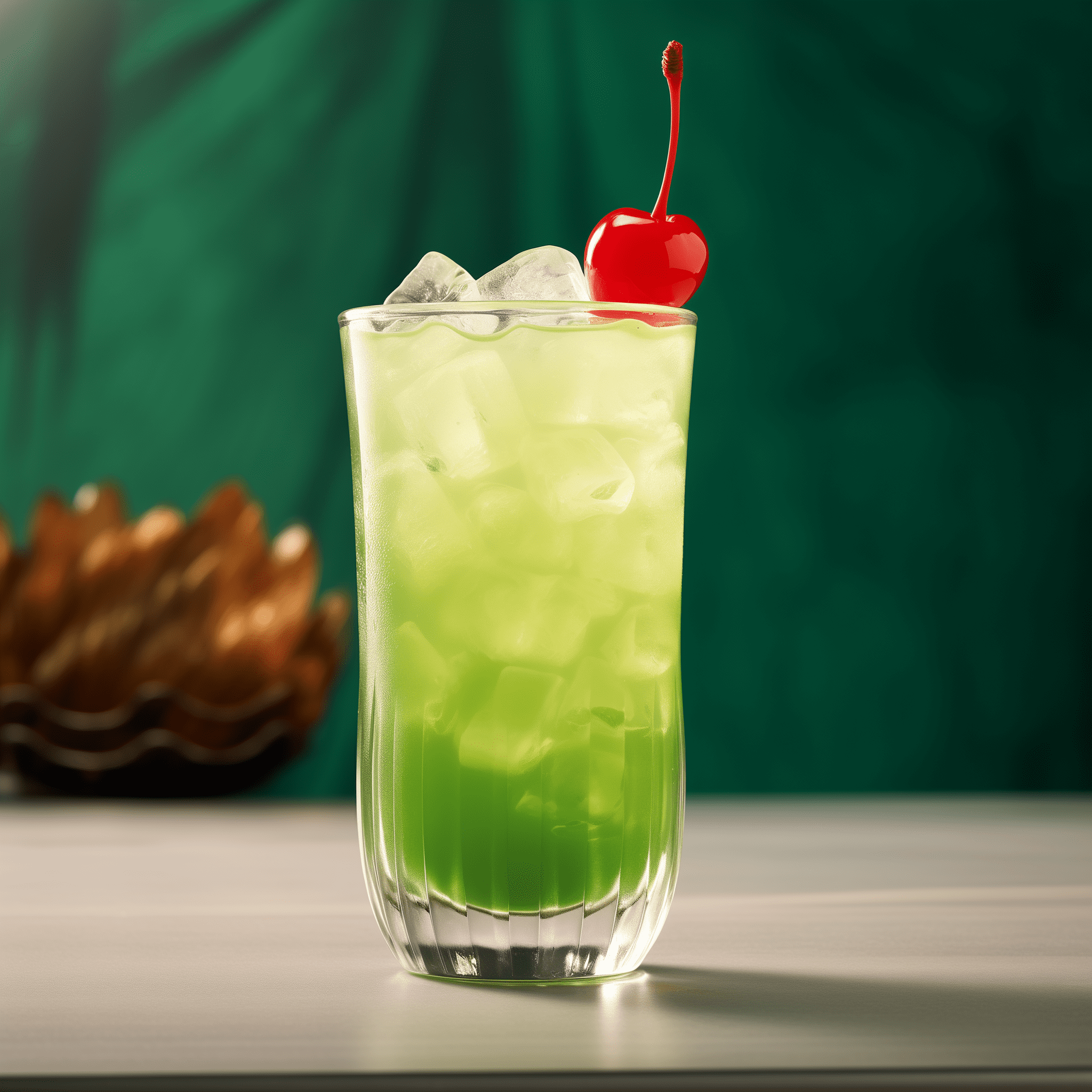 Green Hawaiian Cocktail Recipe - The Green Hawaiian is sweet and creamy, with a tropical fruitiness that's balanced by a subtle tang. It's a light and refreshing drink with a playful punch from the rum.
