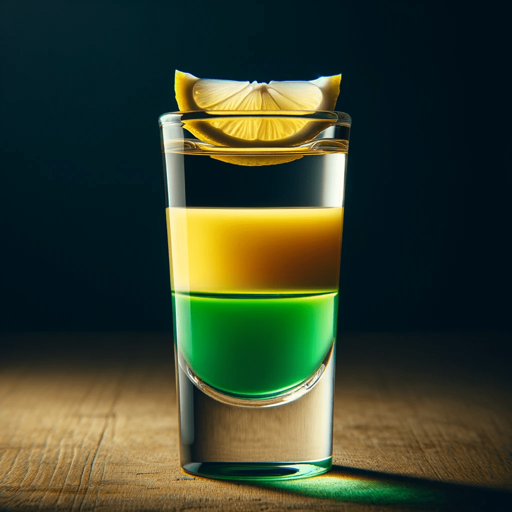 Green Mexican Cocktail Recipe - The Green Mexican cocktail is a harmonious blend of sweet and sour with a robust tequila backbone. The tropical notes of the Pisang Ambon liqueur provide a sweet, banana-like flavor that is perfectly balanced by the tartness of the lemon juice, while the tequila adds a warm, earthy kick.