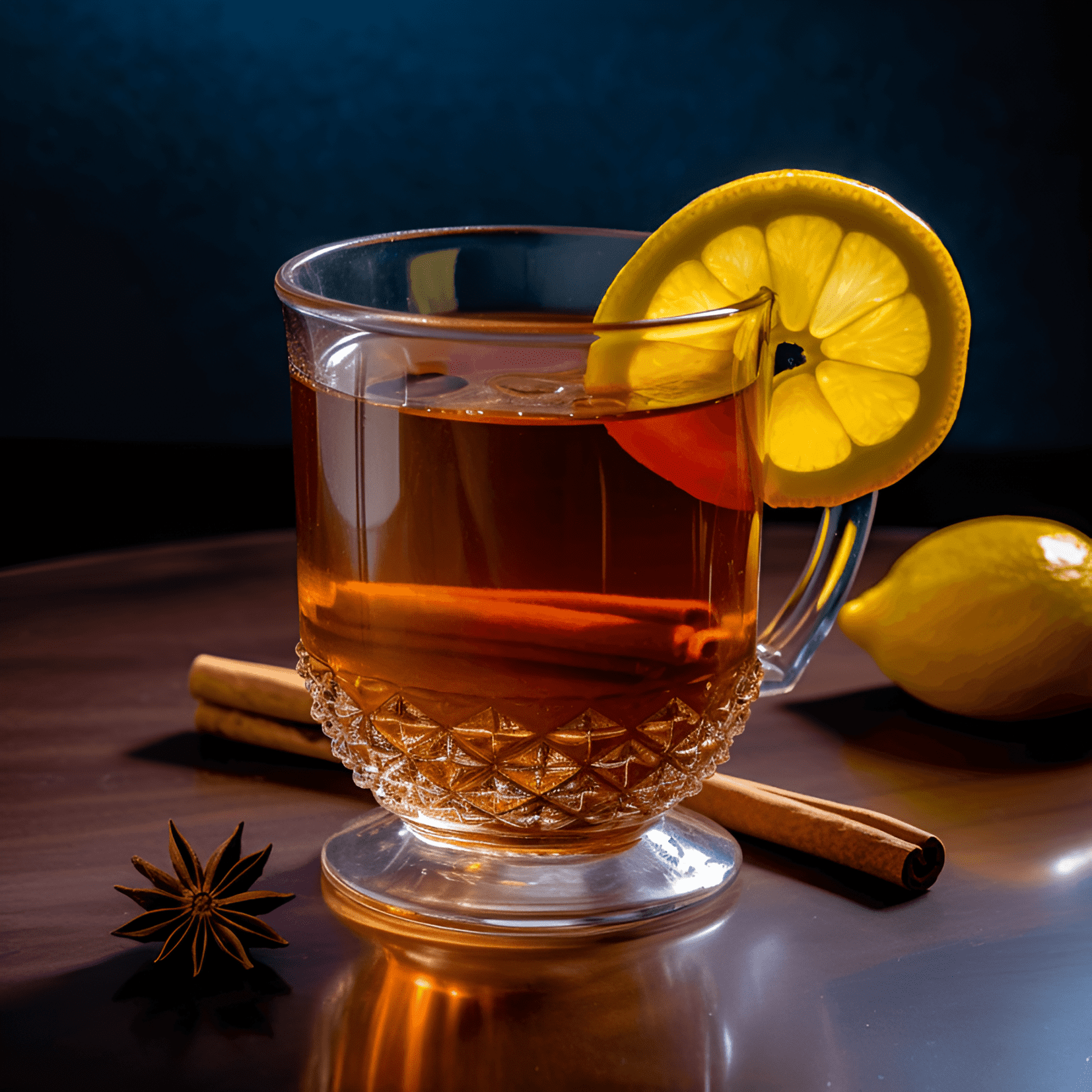 El cóctel Gunfire tiene un sabor cálido, robusto y ligeramente dulce. El té negro fuerte proporciona una base audaz y terrosa, mientras que el ron agrega una dulzura rica y suave. La combinación crea una bebida reconfortante y vigorizante.